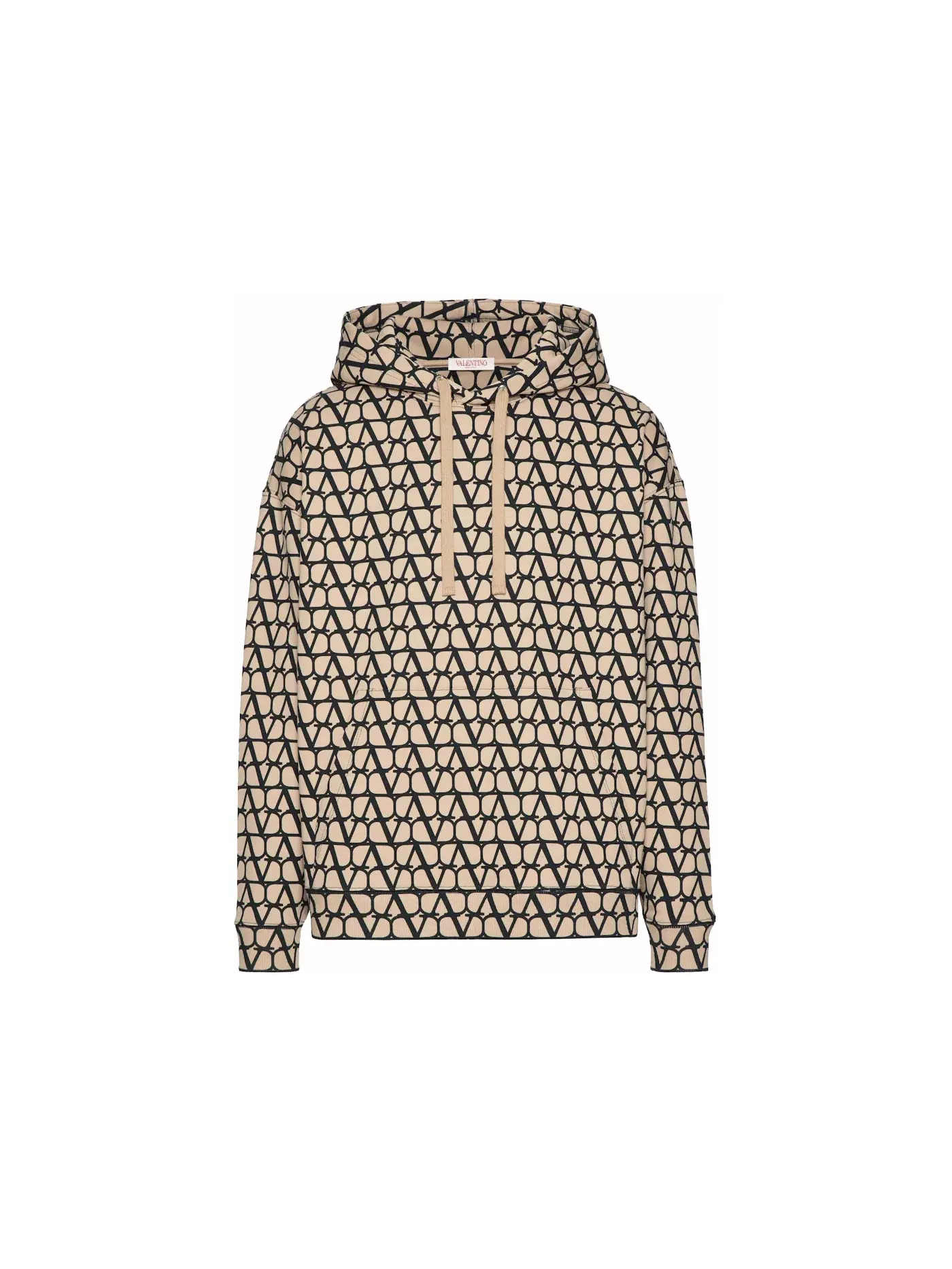 Мужское худи с принтом Valentino