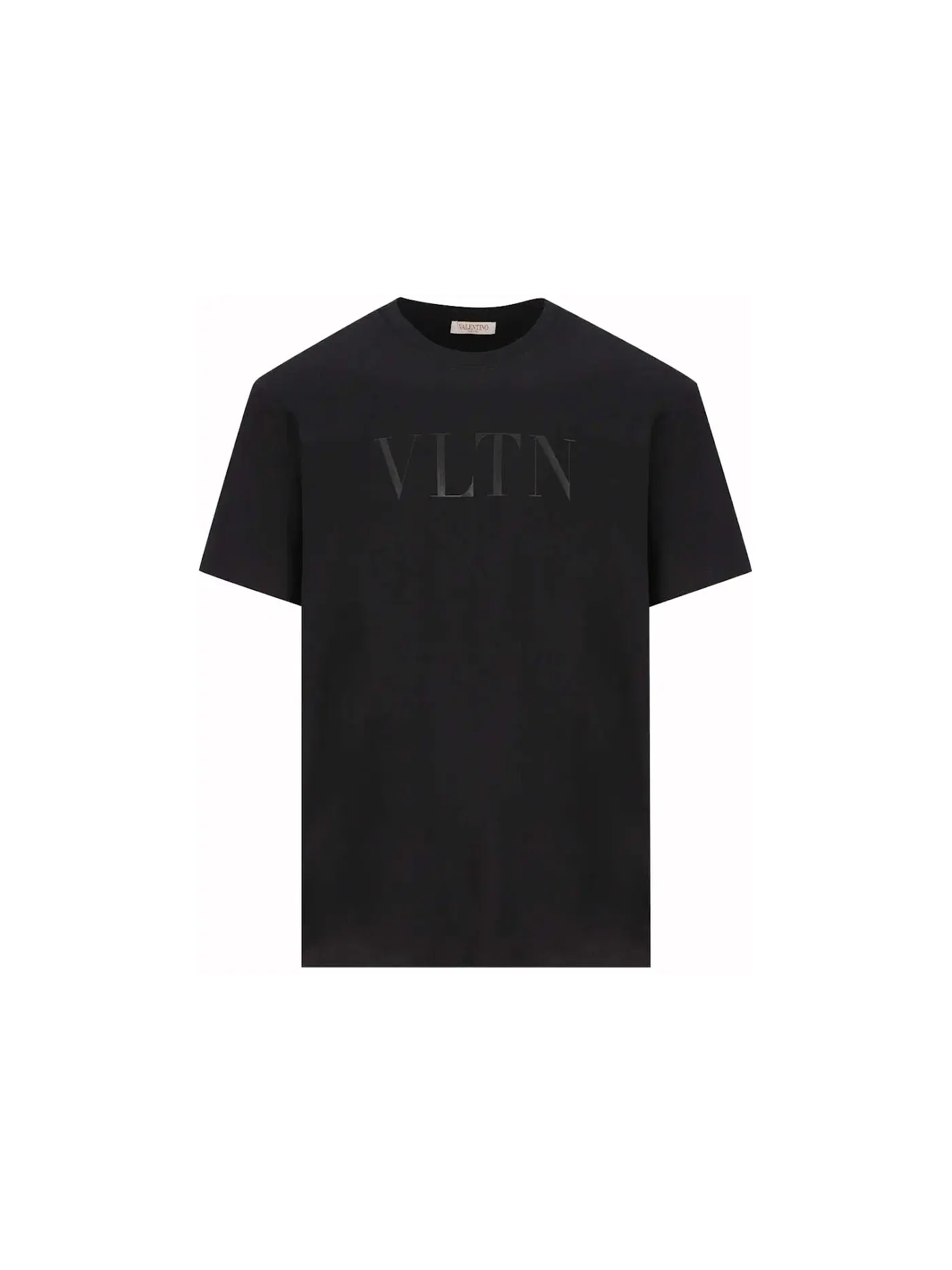 Мужская футболка с принтом Valentino VLTN Logo — изображение 1 из 1, черный