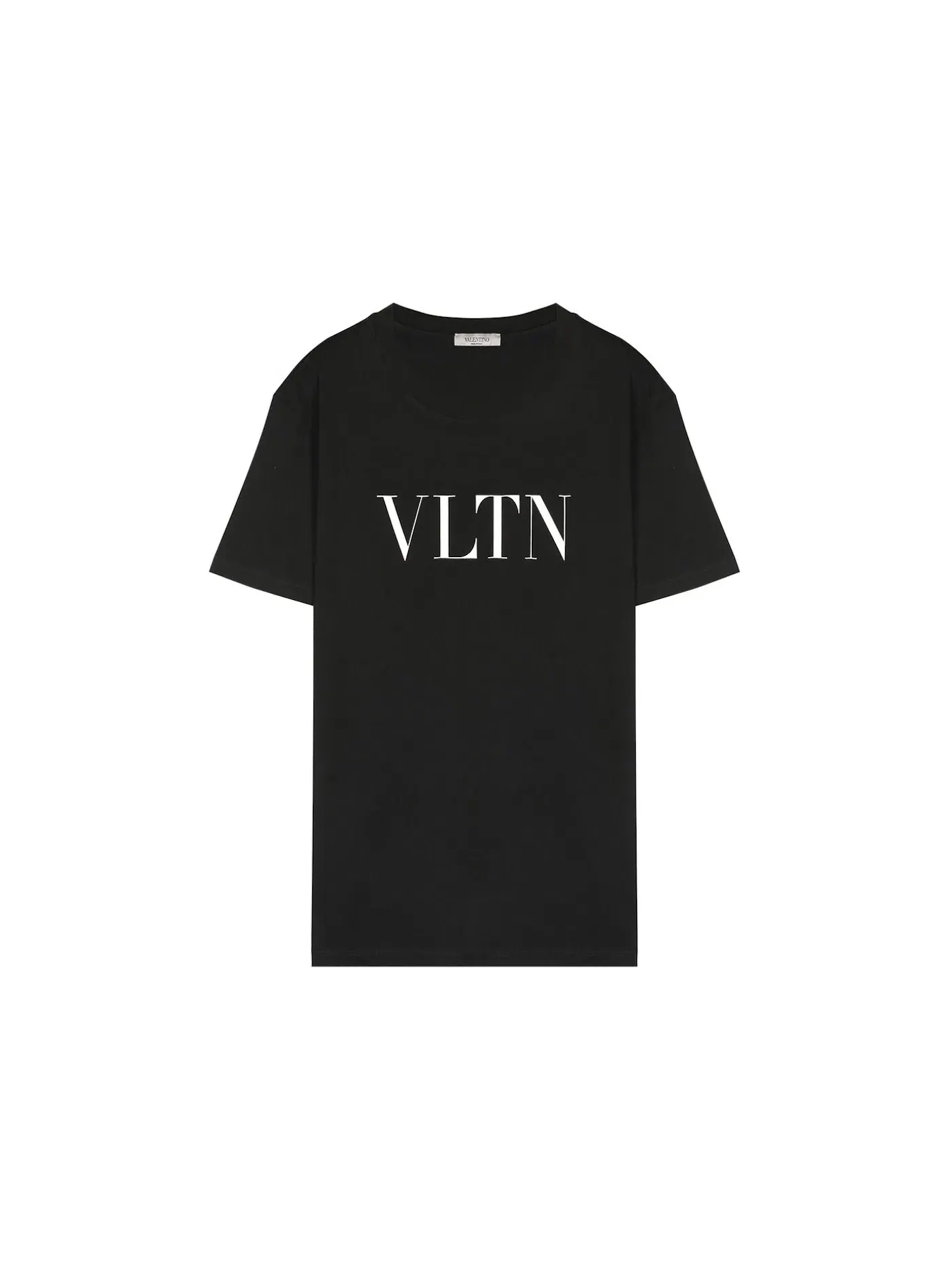 Мужская футболка с принтом Valentino T-shirt — изображение 1 из 1, черный/белый