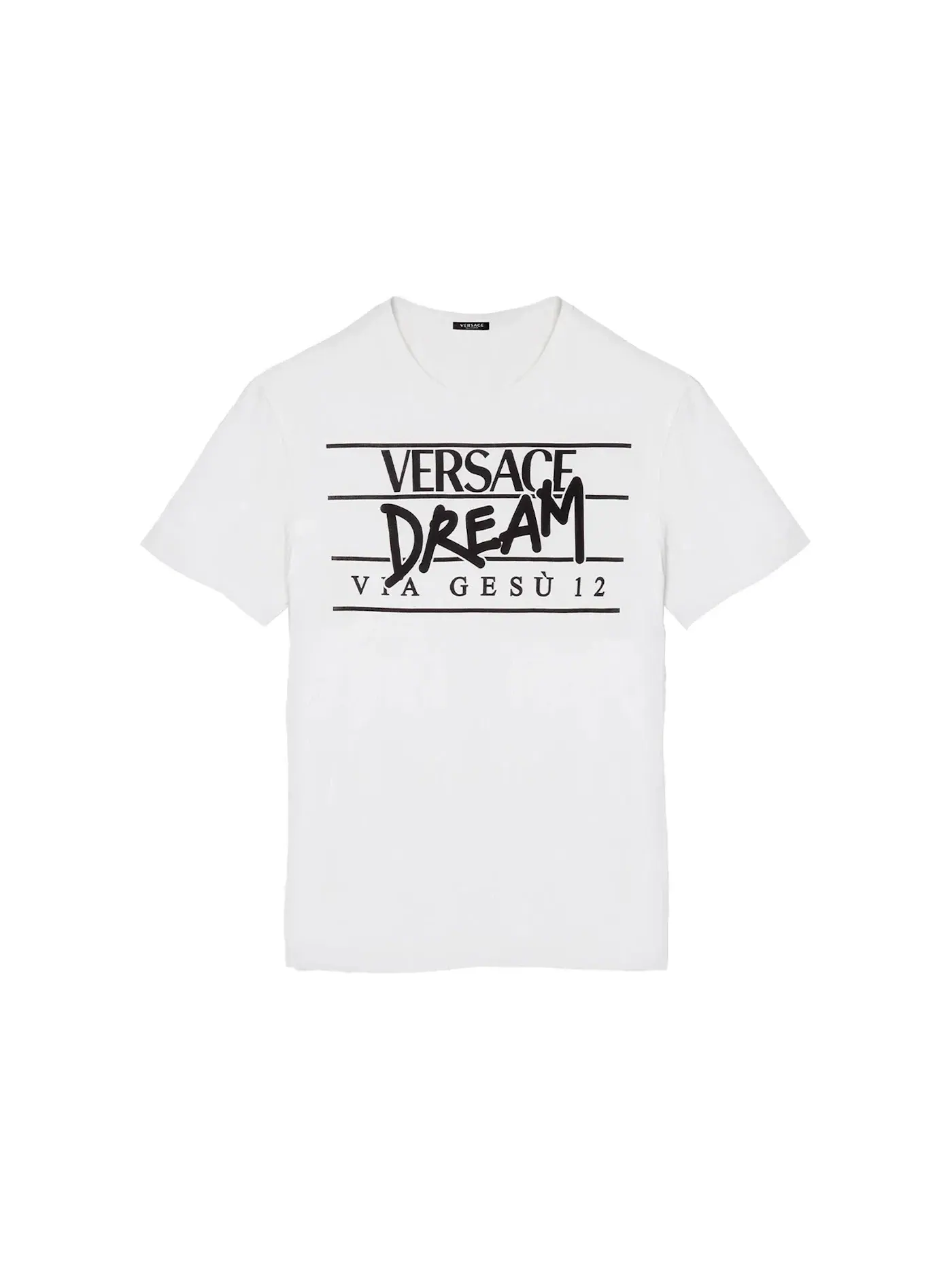 Мужская футболка с принтом T-shirt Versace — изображение 1 из 1, белый