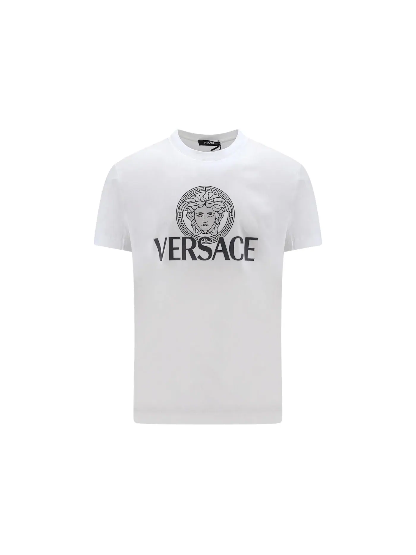 Мужская футболка с принтом Medusa Logo Versace — изображение 1 из 1, белый