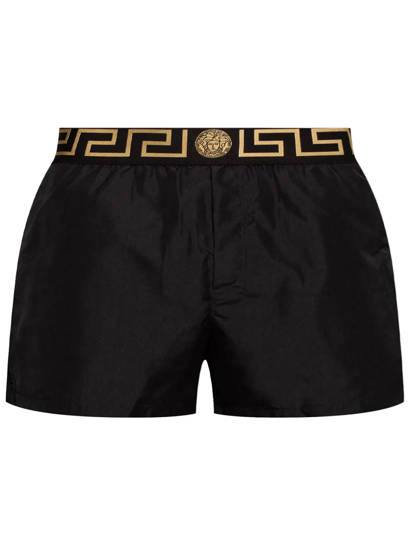 Мужские плавки с принтом Swim Shorts Versace — изображение 1 из 1, черный