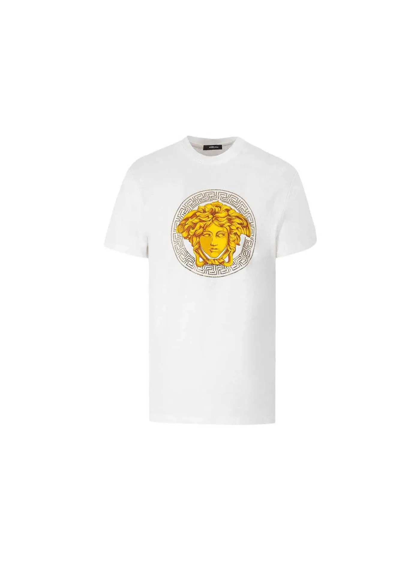 Мужская футболка с принтом Versace — изображение 1 из 1, белый
