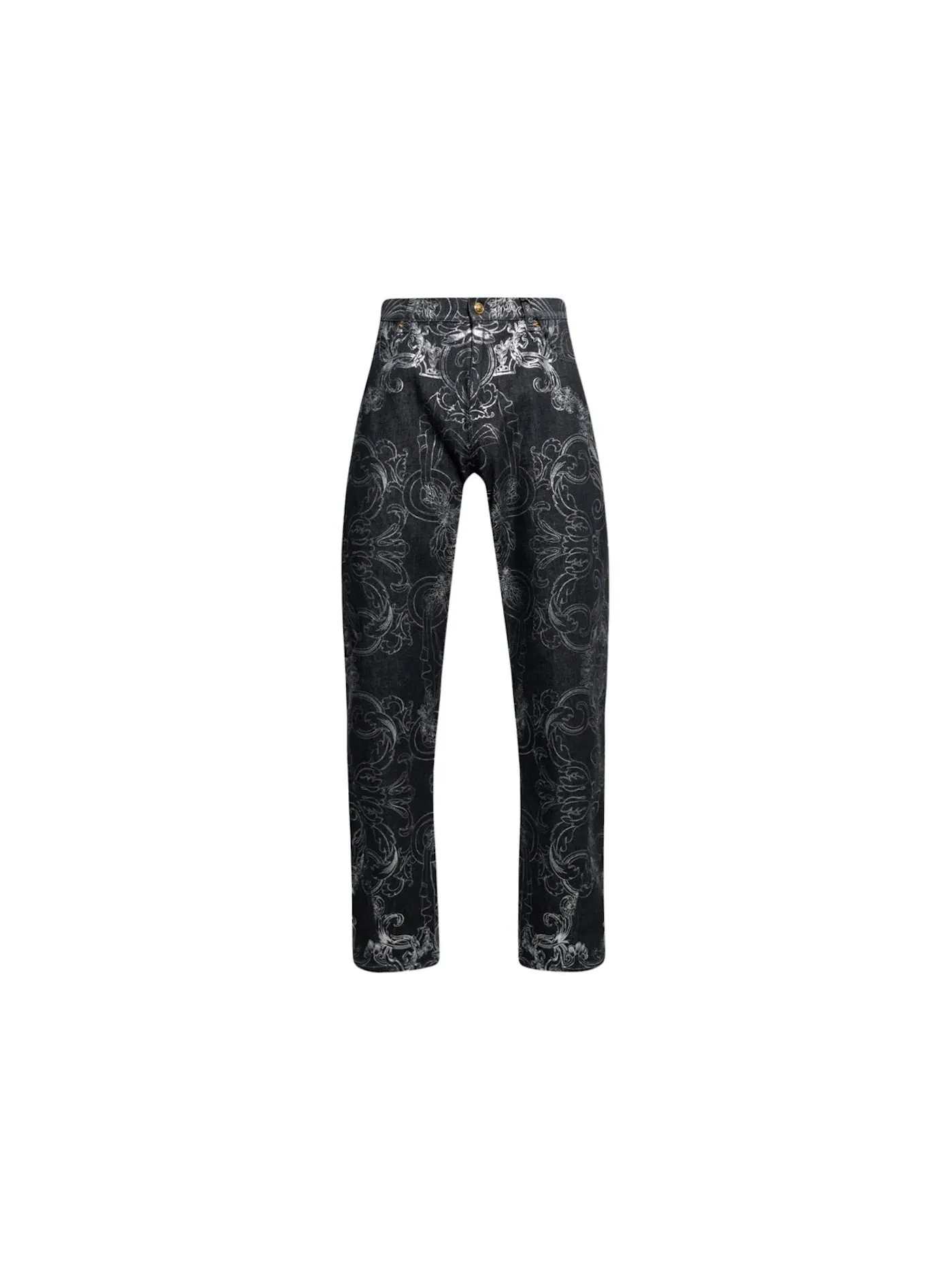 Мужские джинсы с принтом Versace