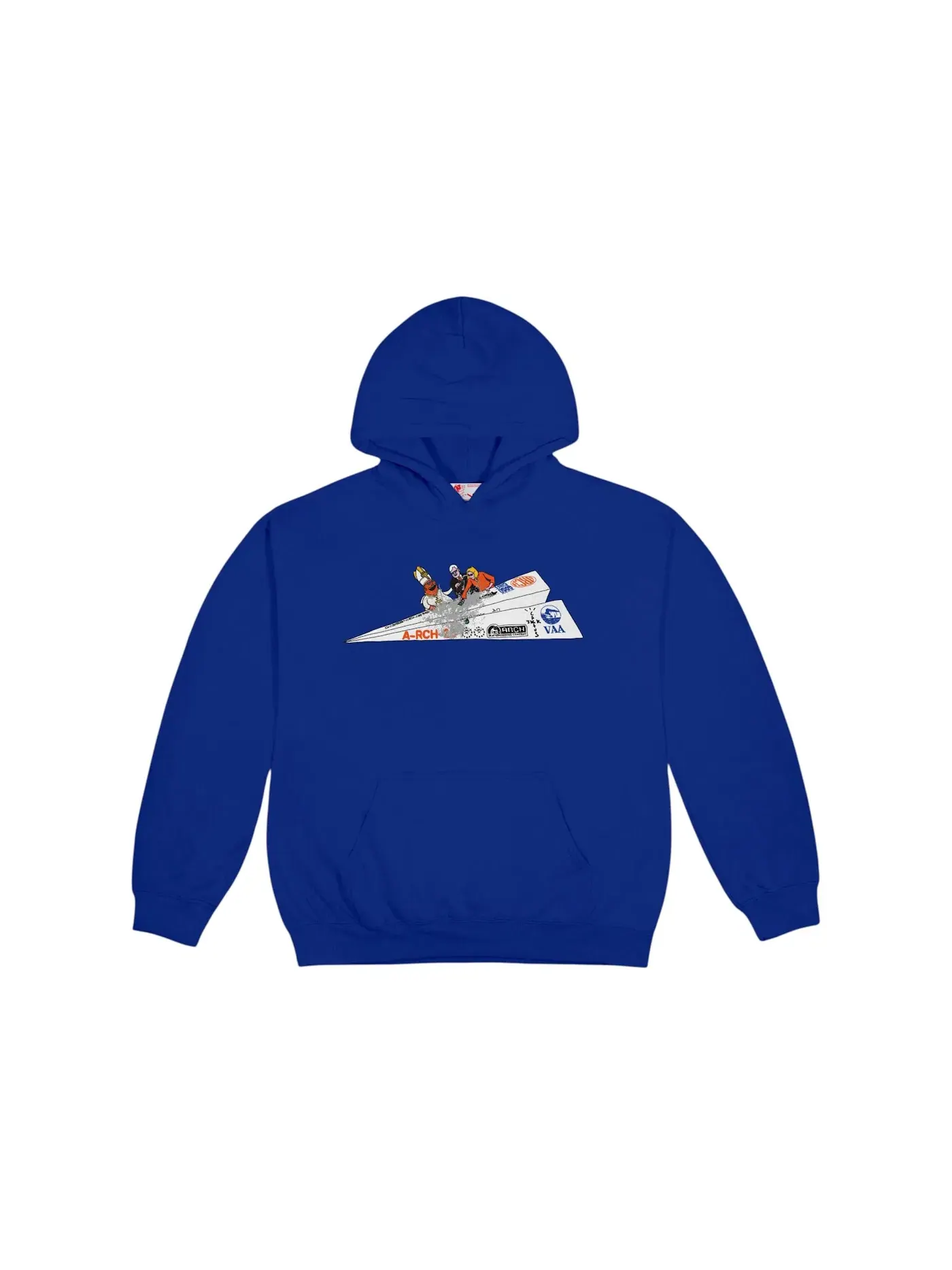Мужской худи с принтом Paper Plane Virgil Abloh Cactus Jack x ARCH