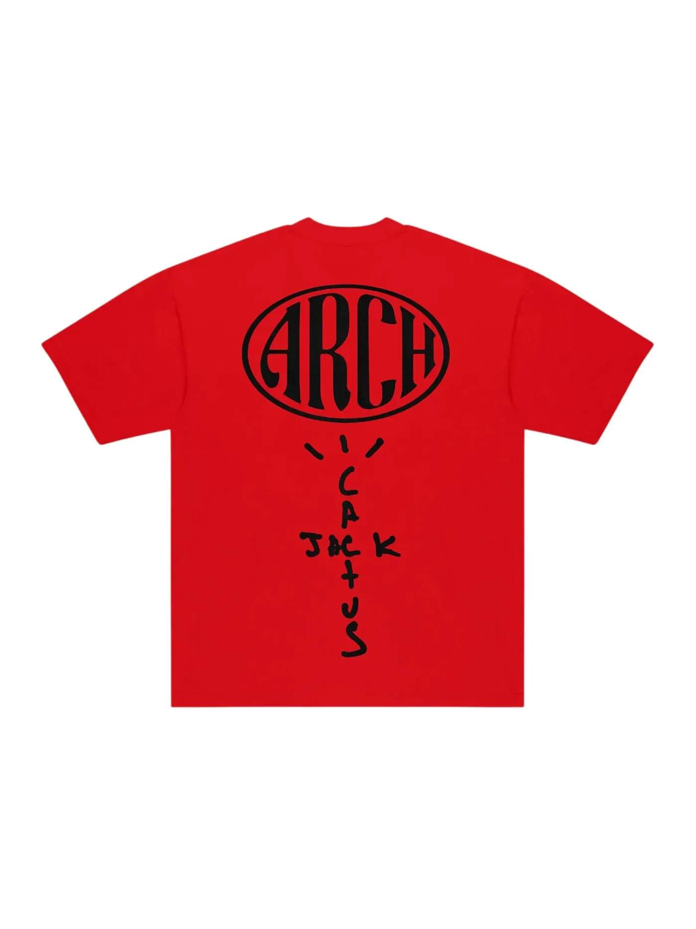 Мужская футболка с принтом Virgil Abloh Cactus Jack x ARCH Paper Plane Tee