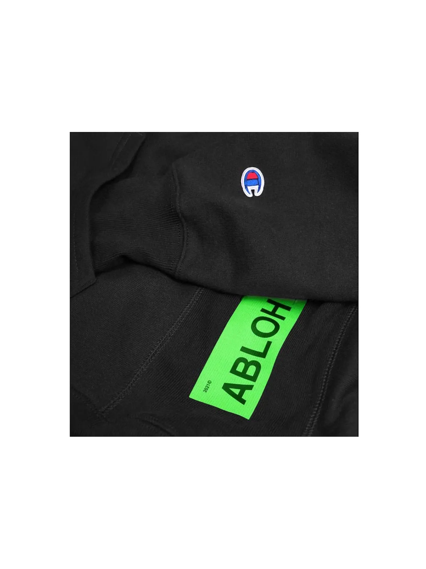 Мужская худи с принтом Grim Reaper Virgil Abloh — изображение 3 из 3, черный