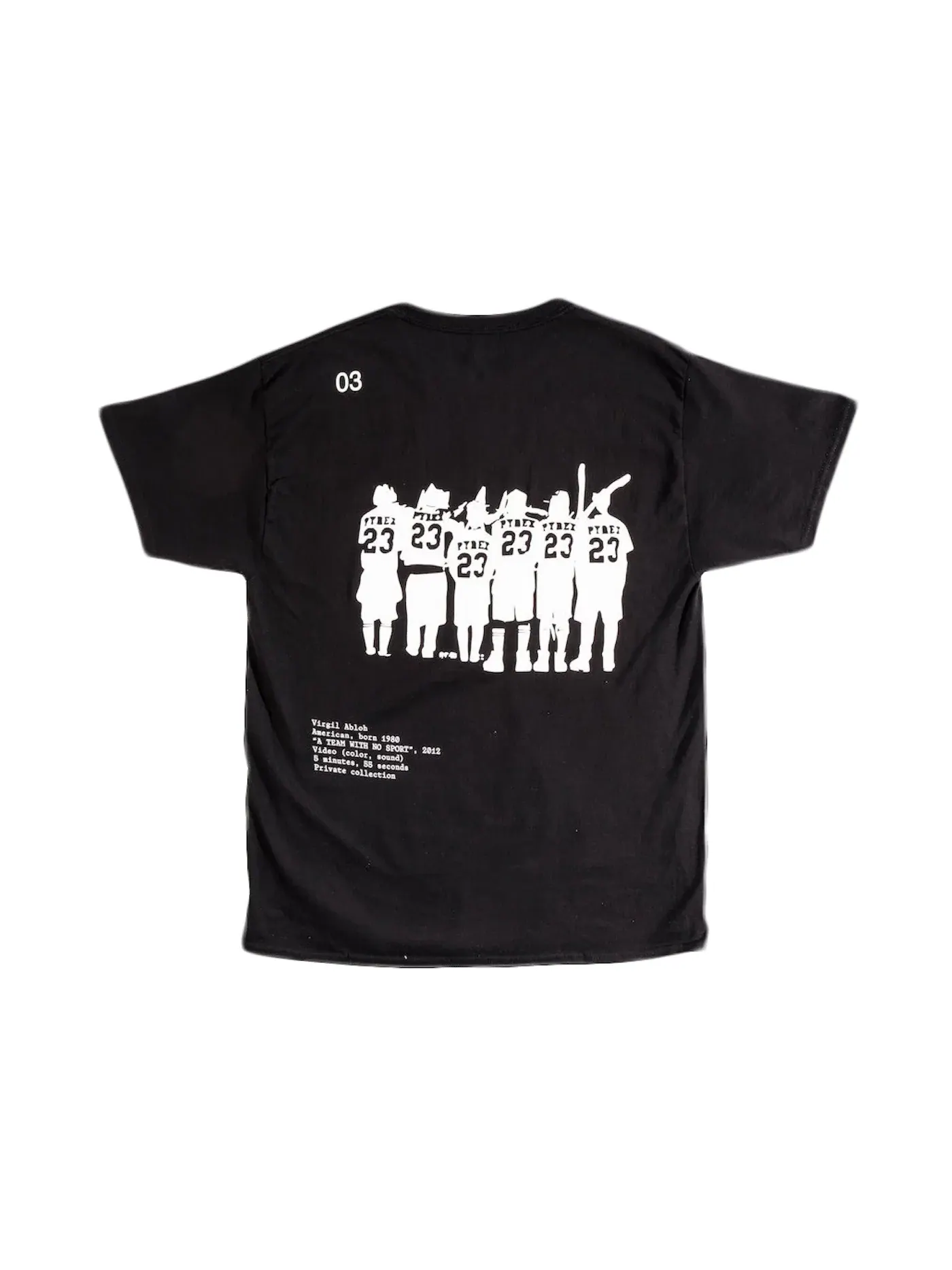 Мужская футболка с принтом Virgil Abloh ICA Pink Panther T-shirt
