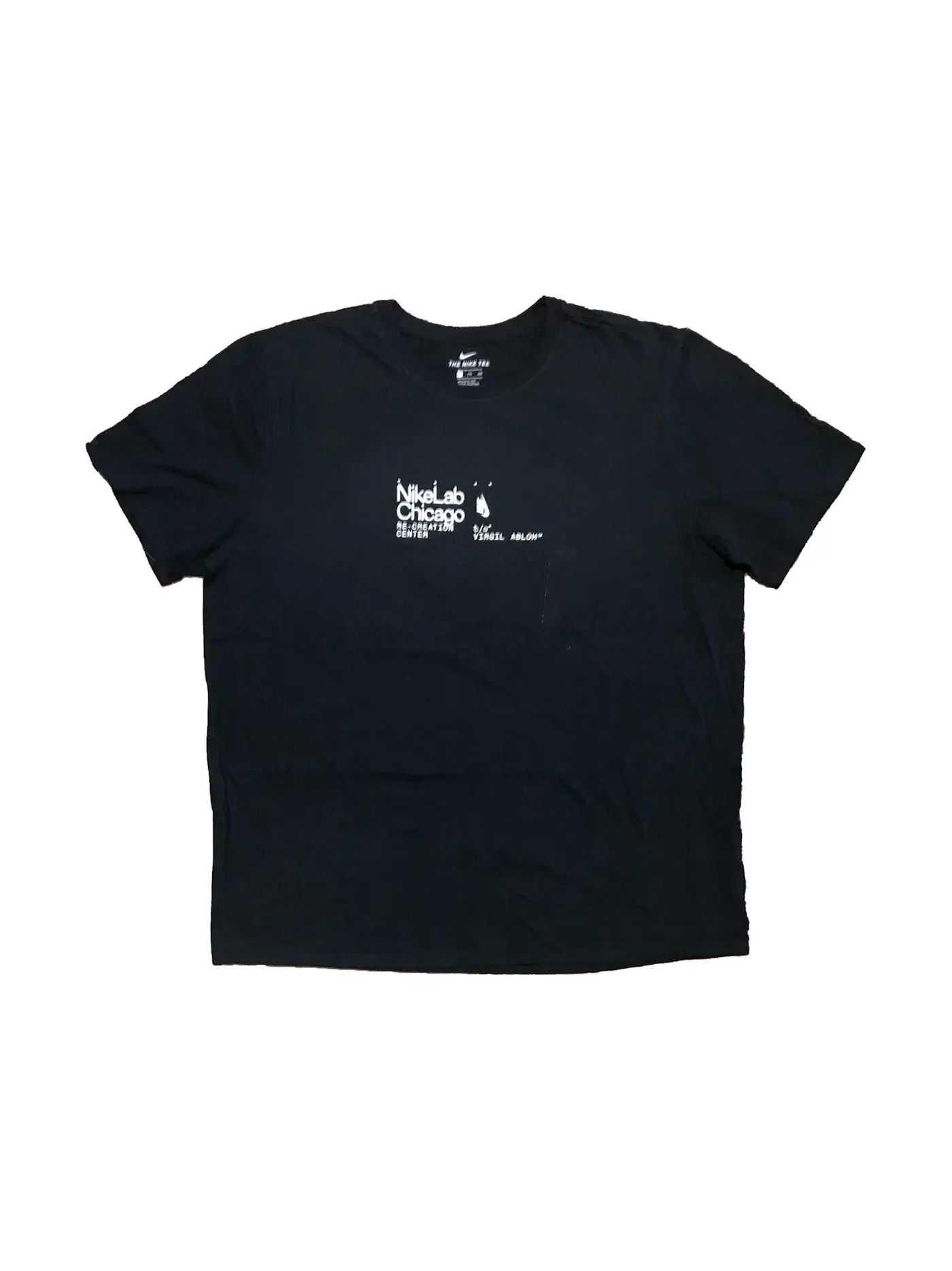 Мужская футболка с принтом Tee Virgil Abloh