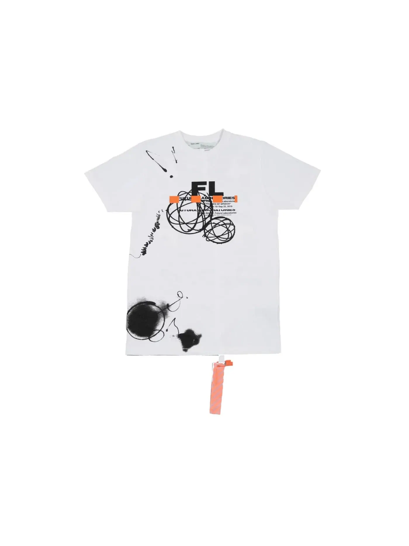 Мужская футболка с принтом Church & State Tee Virgil Abloh