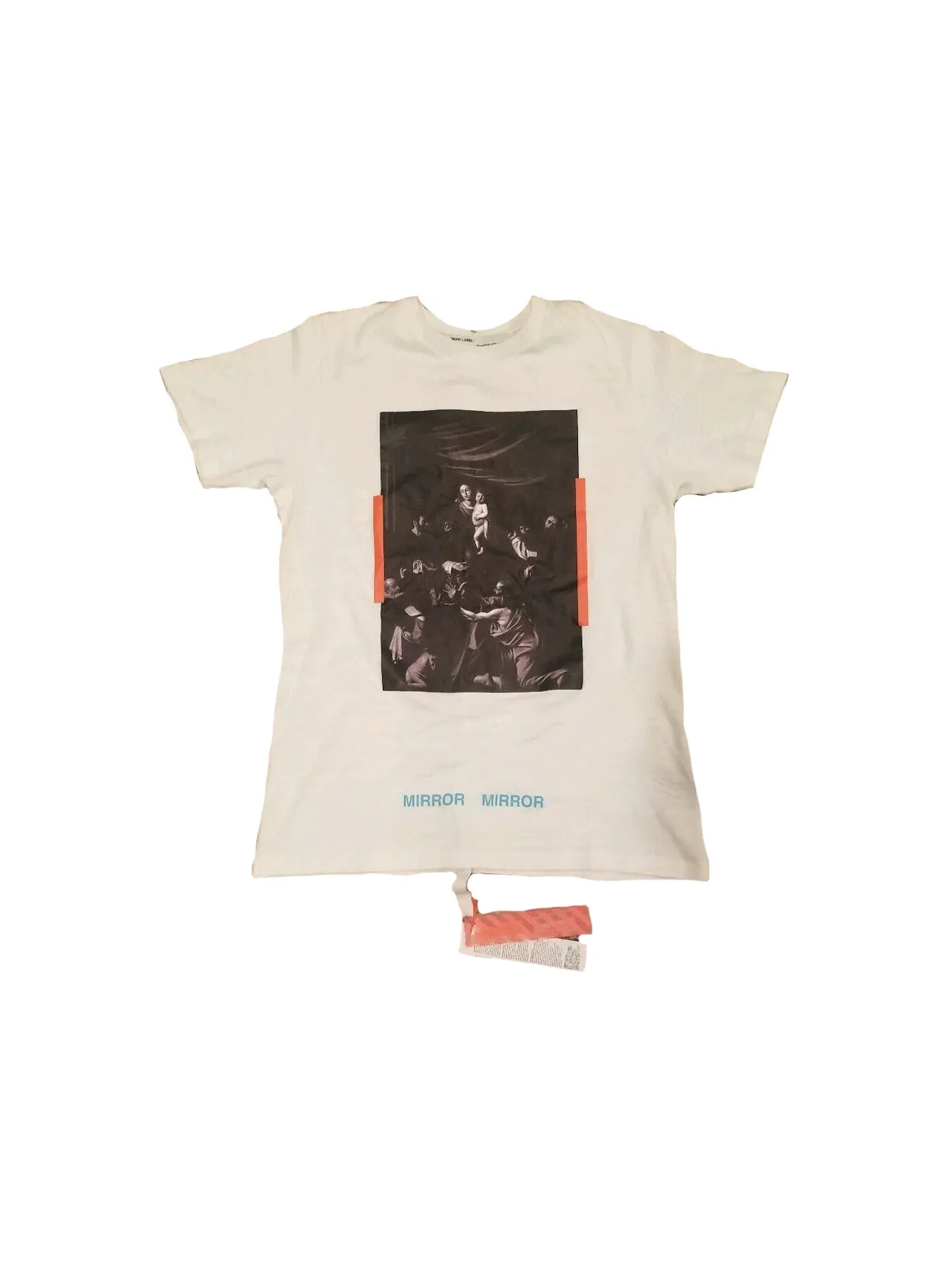 Мужская футболка с принтом Caravaggio Virgil Abloh