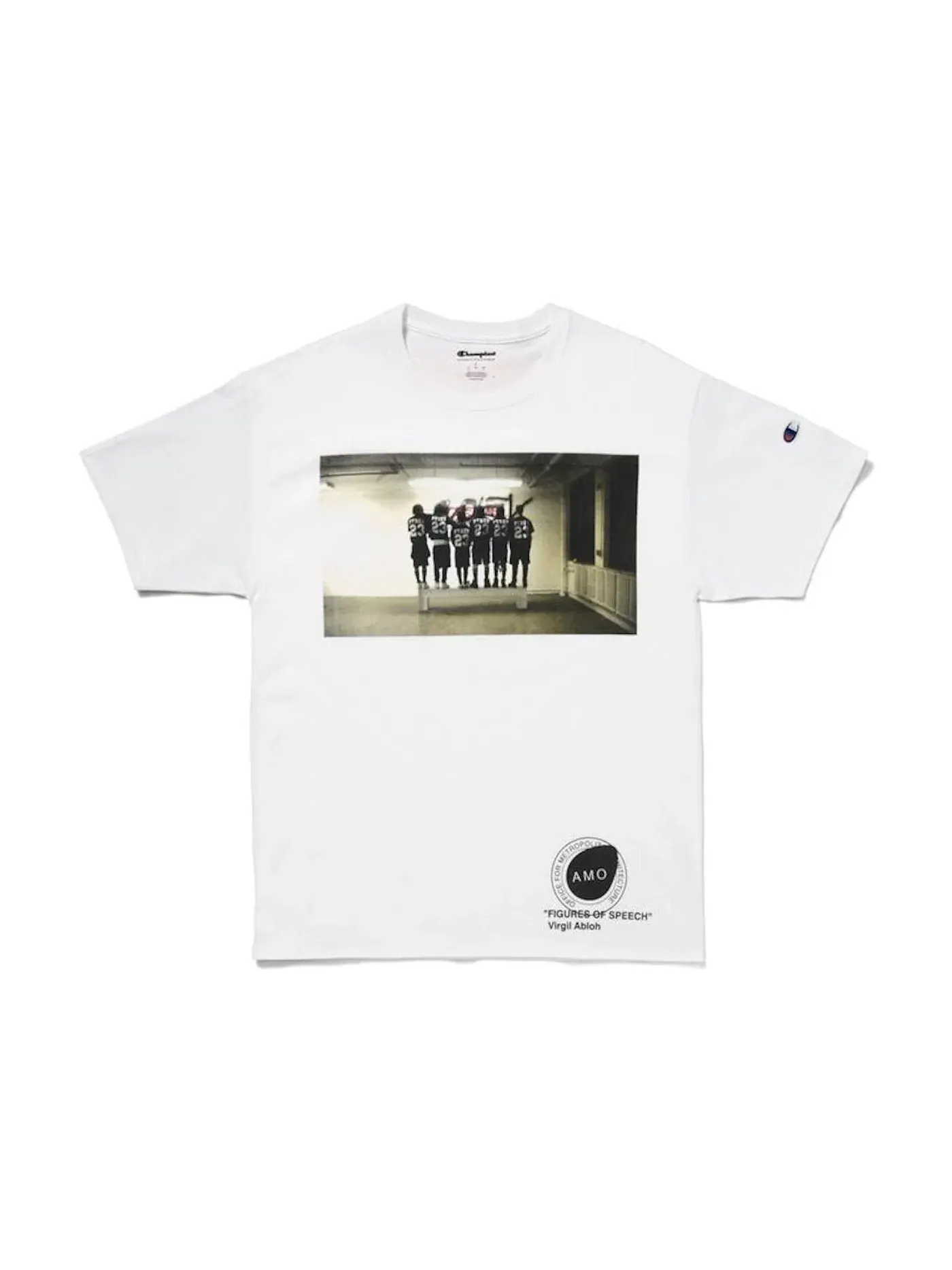 Мужская футболка с принтом Virgil Abloh x MCA Figures of Speech Pyrex Team Tee
