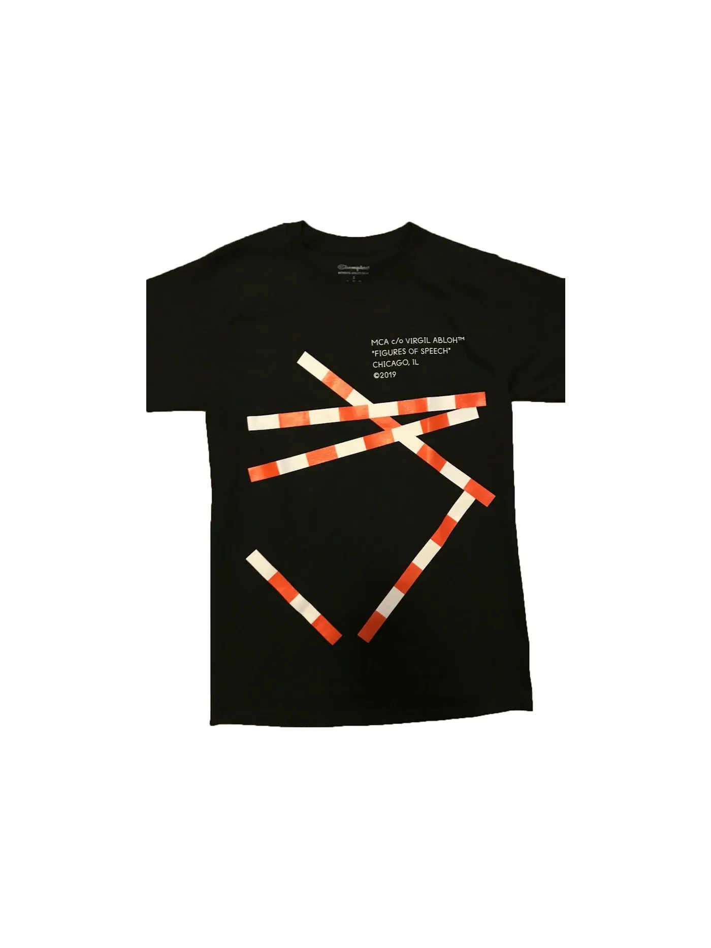 Мужская футболка с принтом Virgil Abloh Tee Virgil Abloh