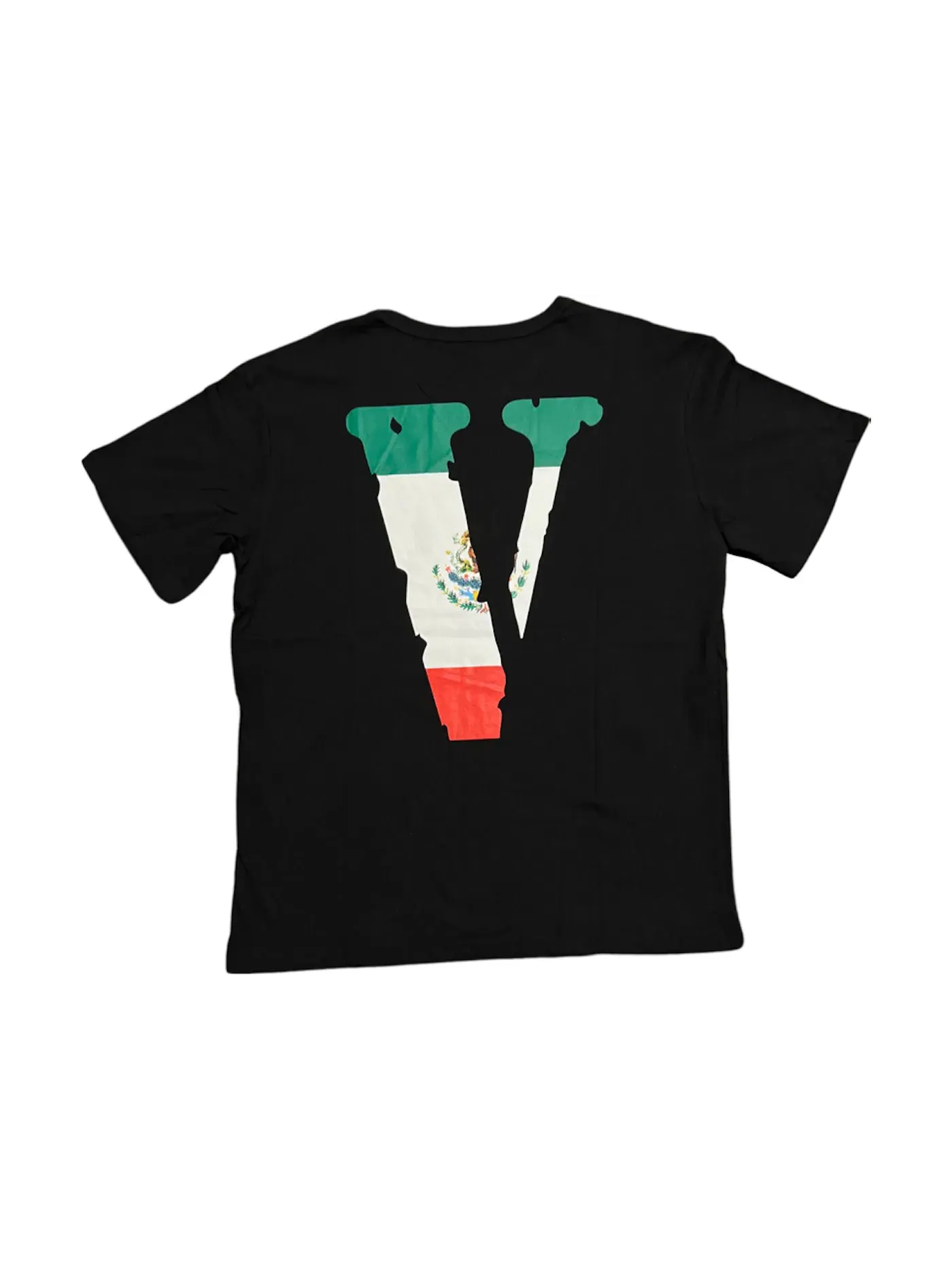 Мужская футболка с принтом Vlone — изображение 1 из 2, черный