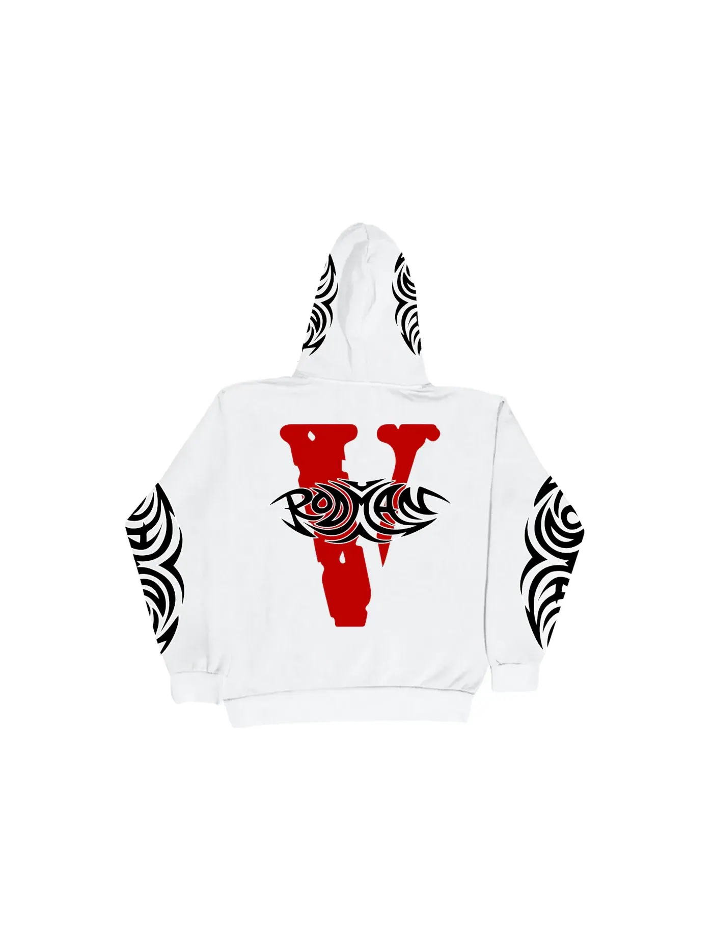 Мужской худи с логотипом Vlone Rodman Logo Vlone — изображение 2 из 2, белый