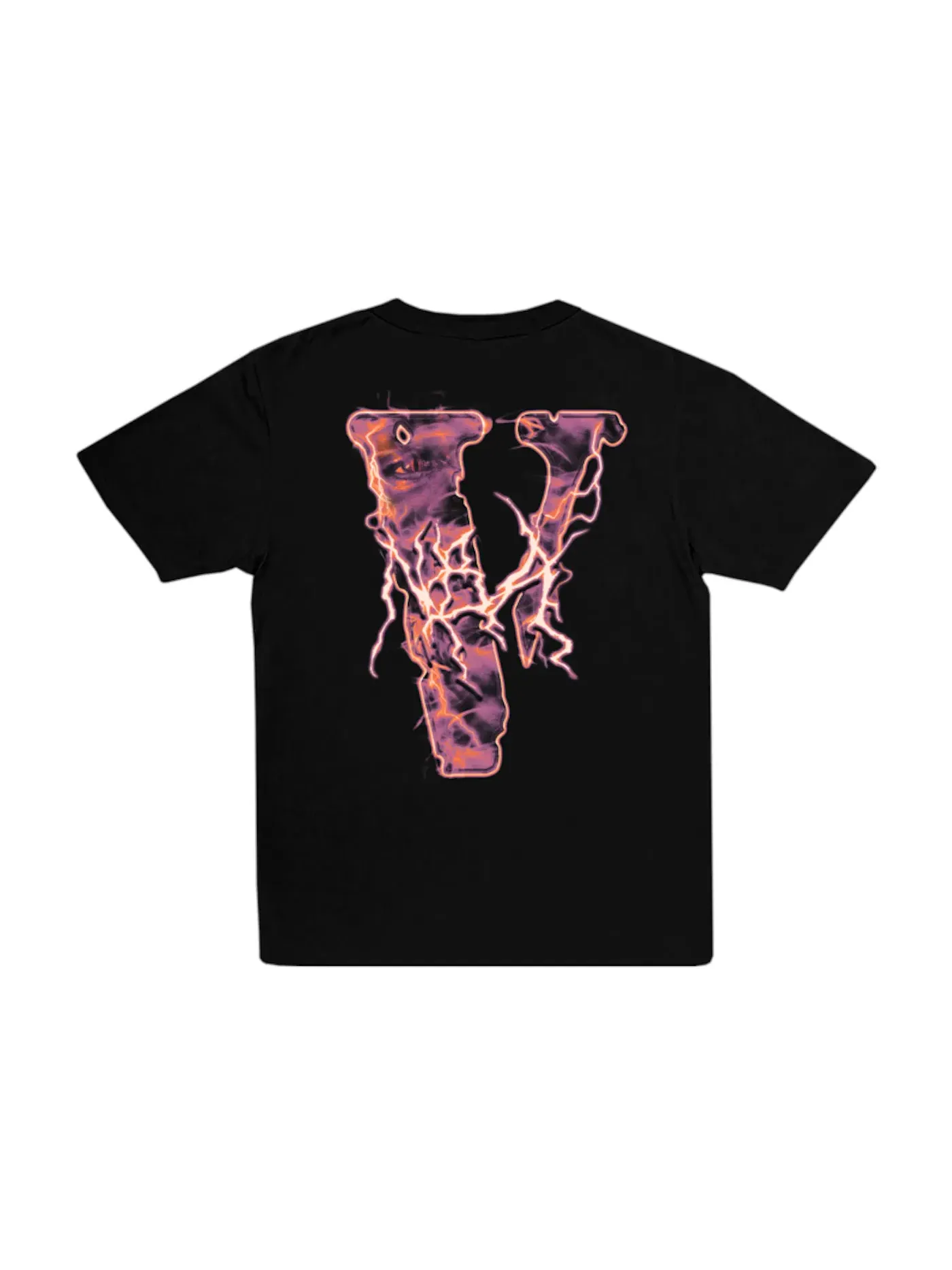 Мужская футболка с принтом Eyes T-Shirt Vlone — изображение 1 из 2, черный