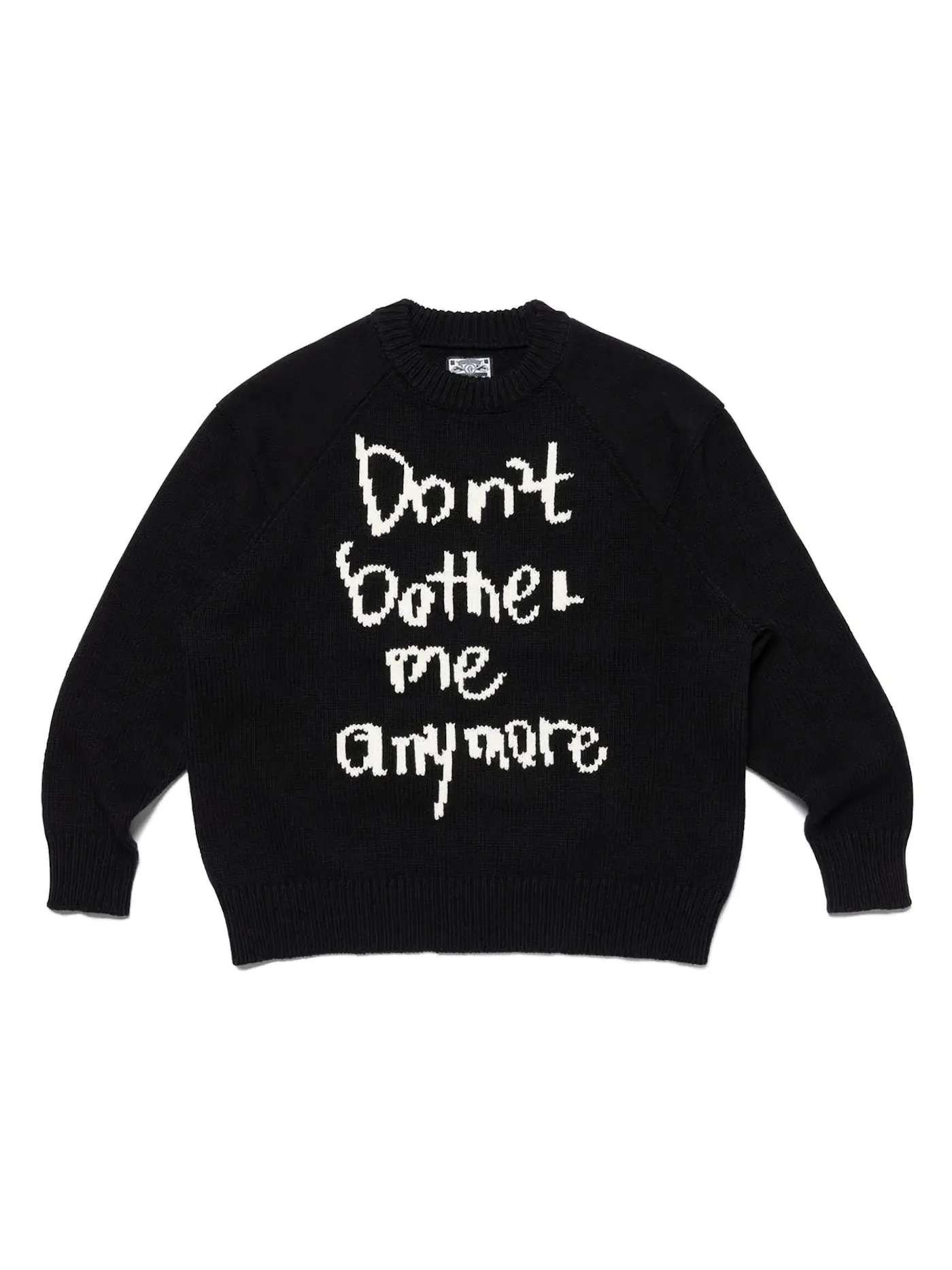 Мужской свитер с принтом Wasted Youth Knit — изображение 1 из 2, черный