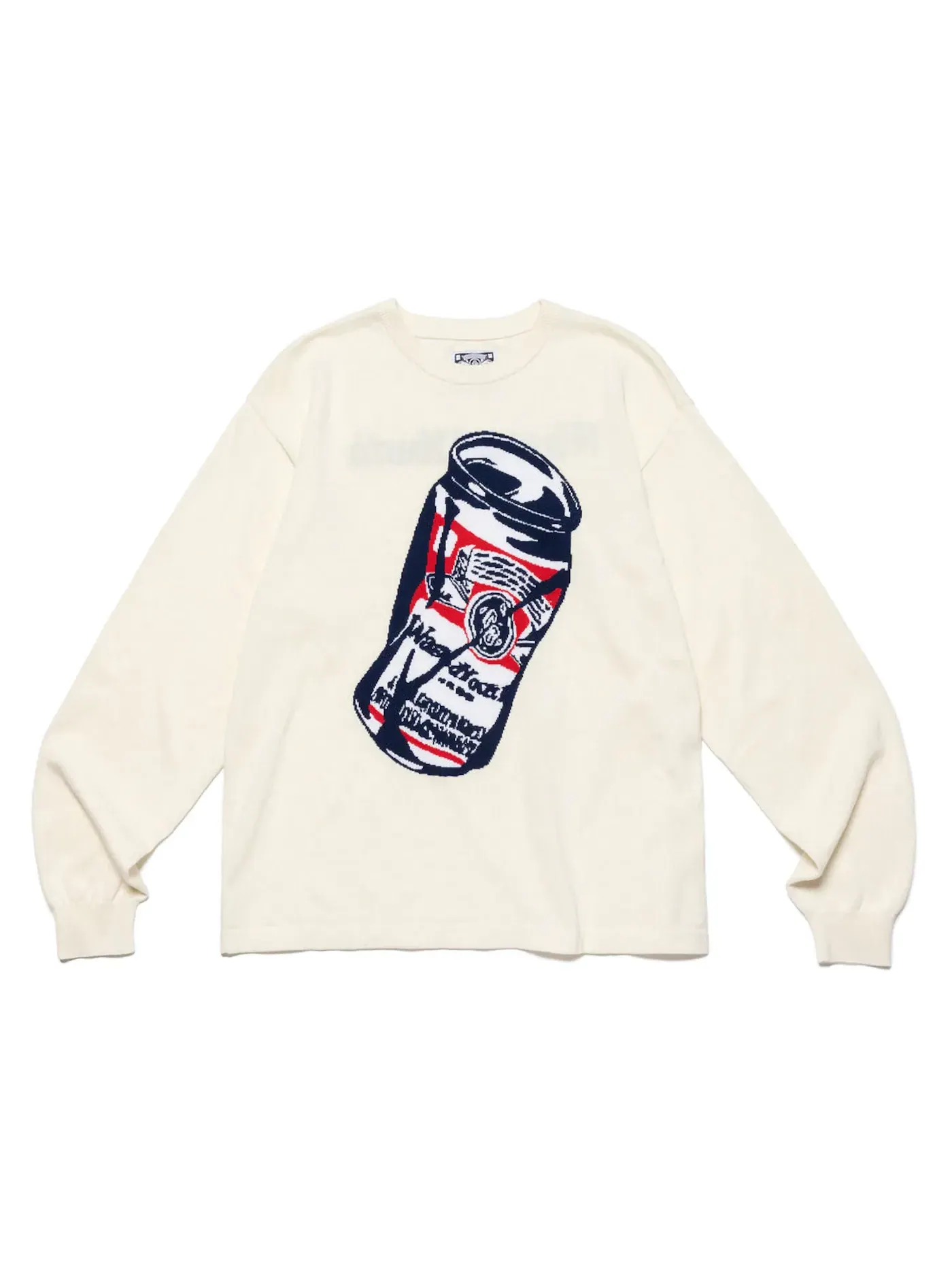 Мужской свитер с принтом Knit Wasted Youth