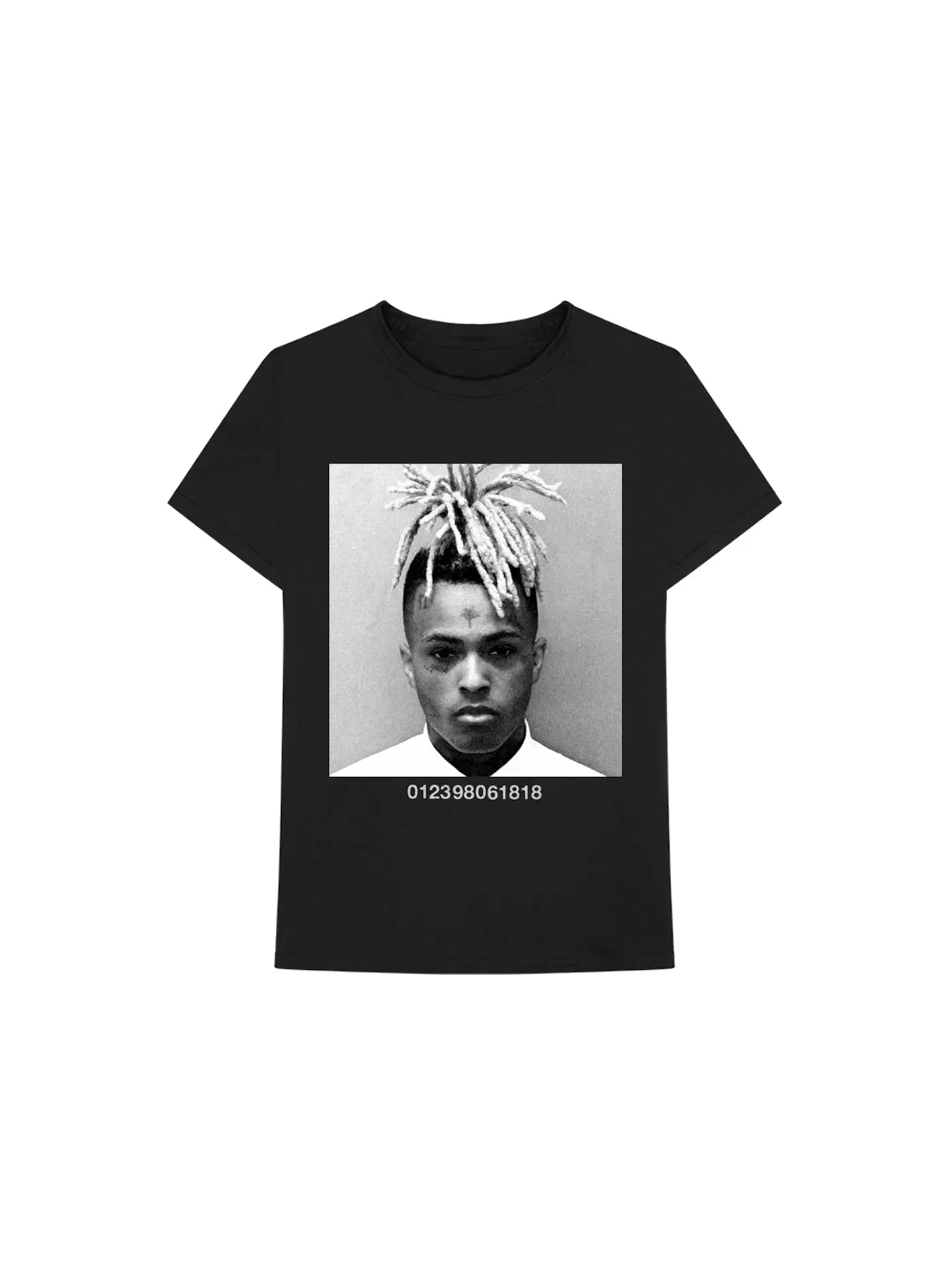 Мужская футболка с принтом XXXTentacion Mugshot XXXTentacion
