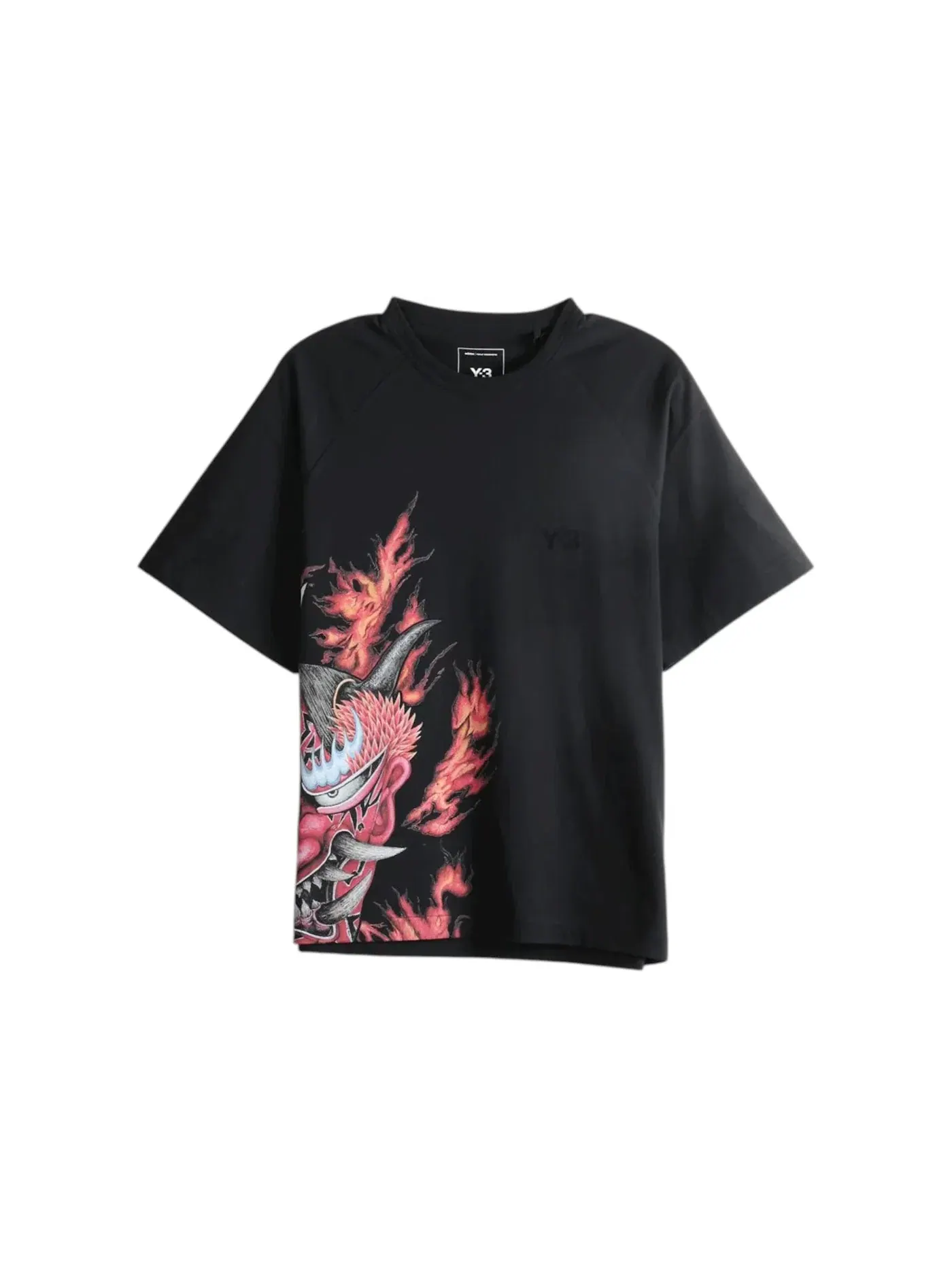 Мужская футболка с коротким рукавом Y-3 Tee — изображение 1 из 1, черный