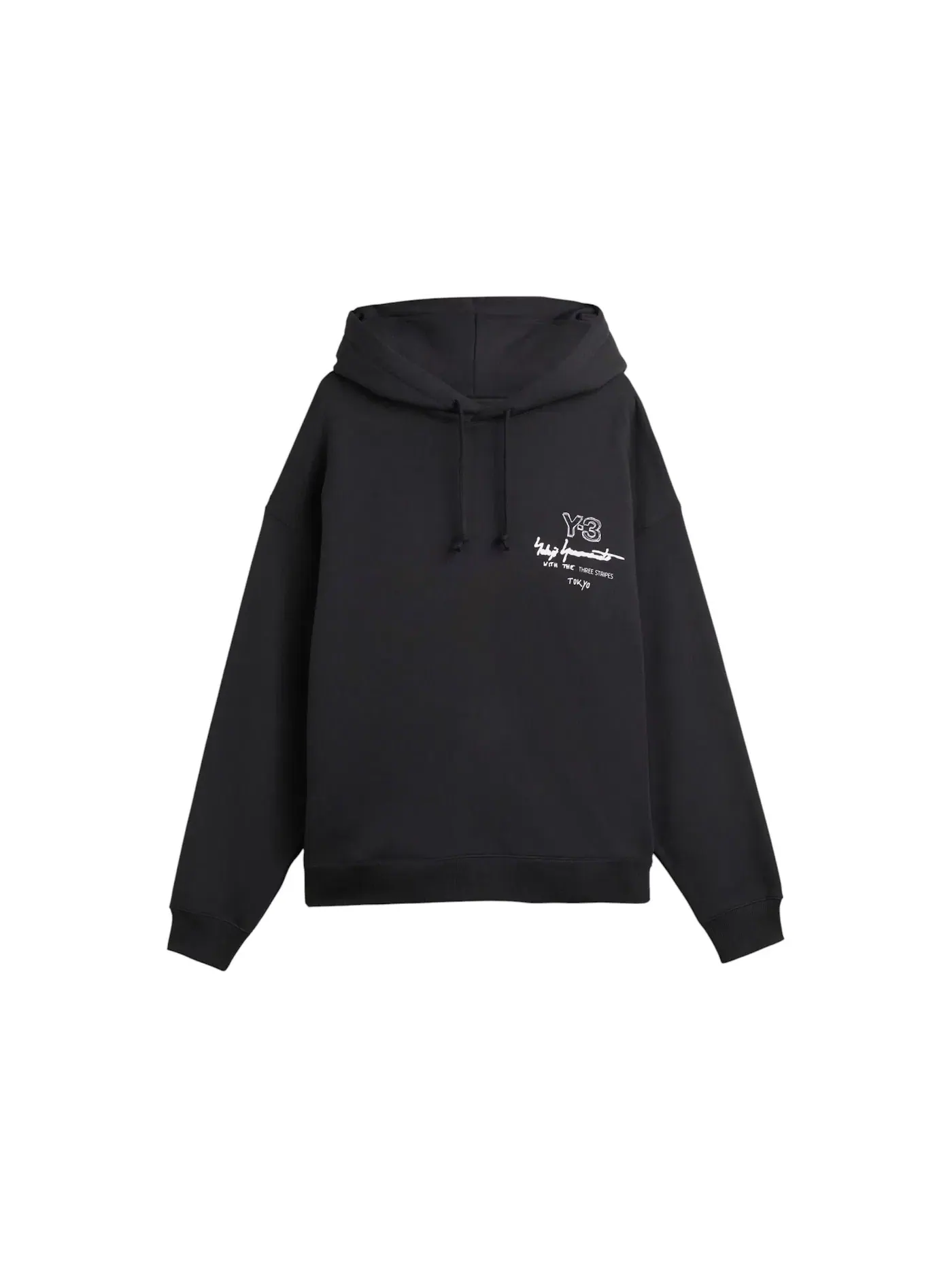 Мужская худи Y-3 Merch Hoodie — изображение 1 из 1, черный