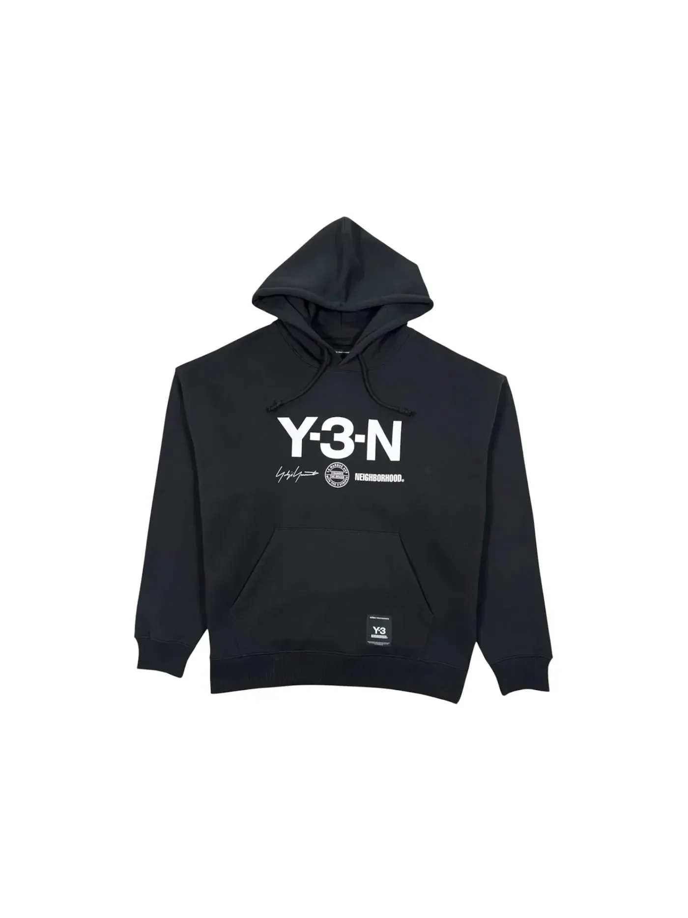 Мужская худи с принтом Y-3 x NEIGHBORHOOD GFX Y-3 — изображение 1 из 1, черный