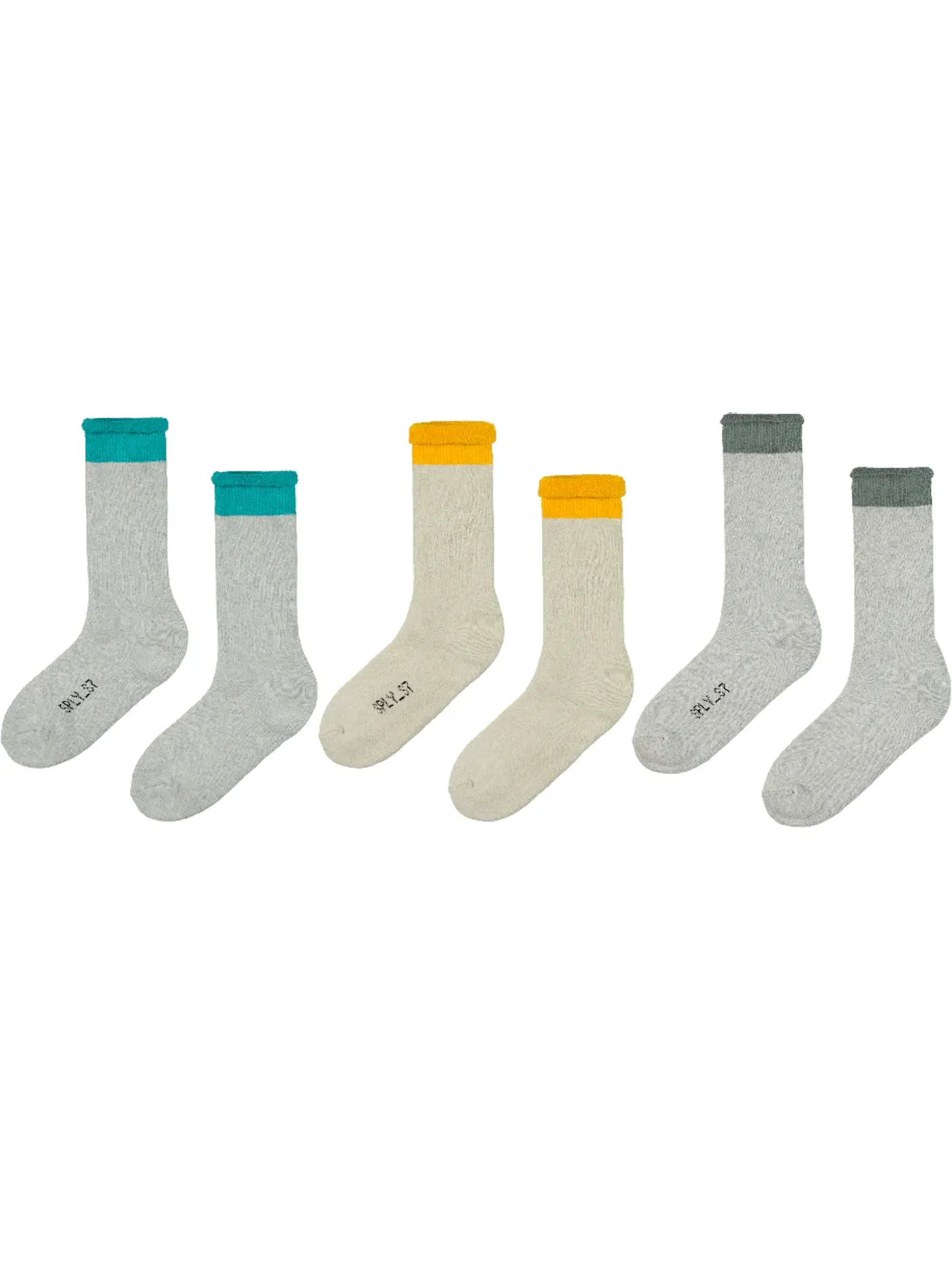 Мужские носки 3 пары Bouclette Socks Yeezy, Color Four — изображение 1 из 1