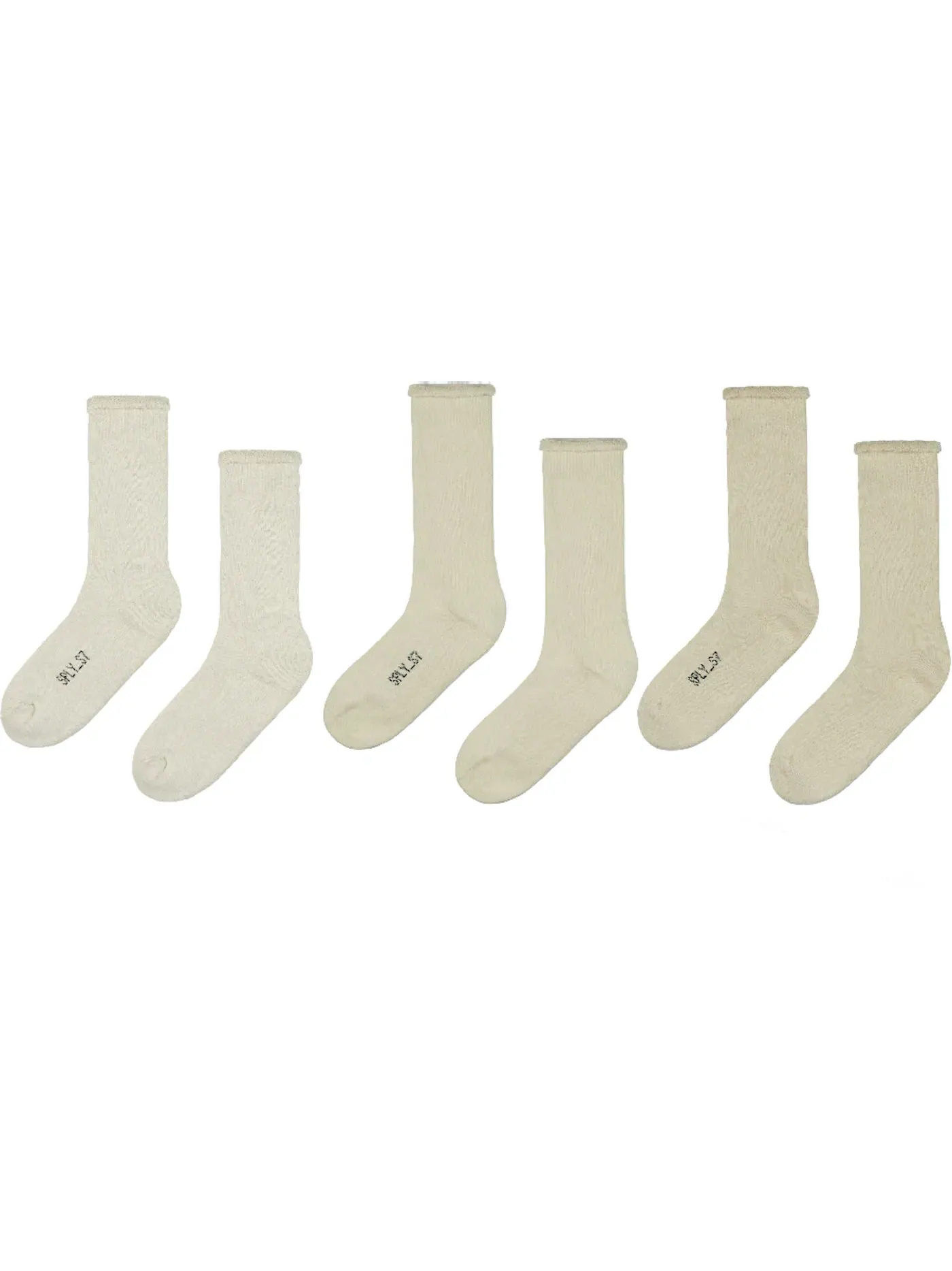 Мужские носки с принтом Yeezy Socks (3 Pack) Yeezy, Color One — изображение 1 из 1