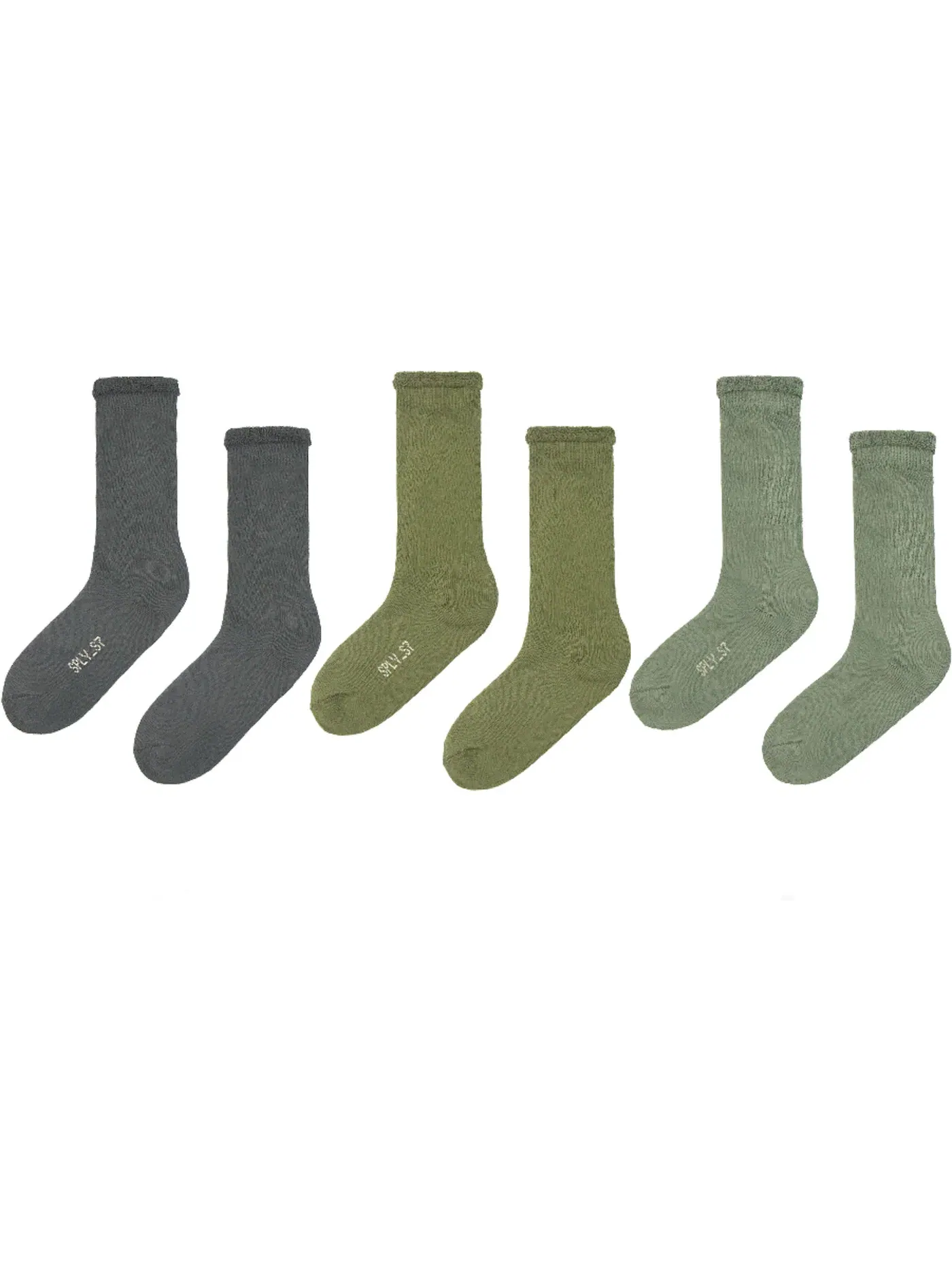 Мужские носки с принтом 3 пары Yeezy Socks (3 Pack), Color Three — изображение 1 из 1