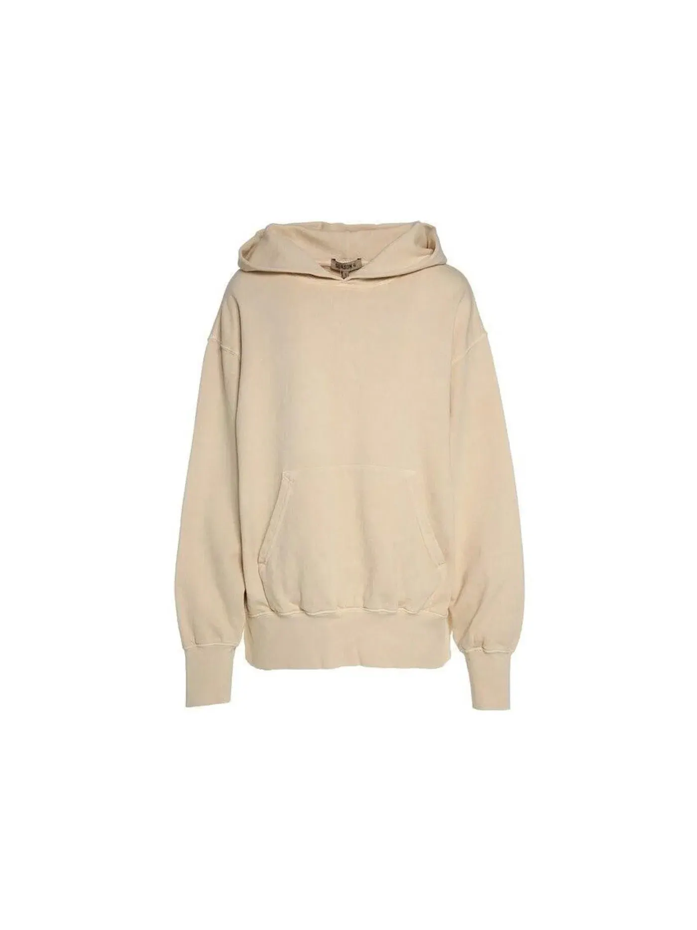 Мужская худи свободного кроя Yeezy Boxy Fit Hoodie — изображение 1 из 1, бежевый