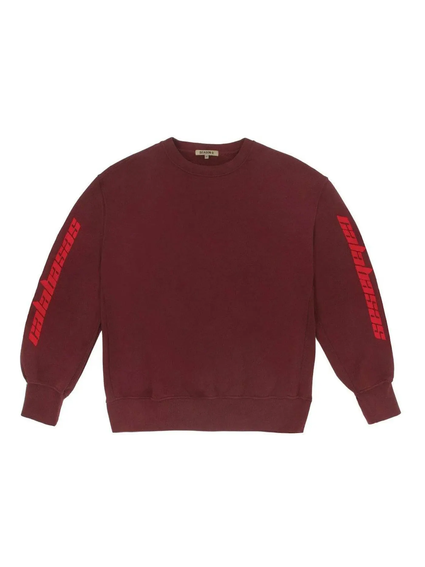 Мужской свитшот с принтом Calabasas Yeezy — изображение 1 из 1, серебристый