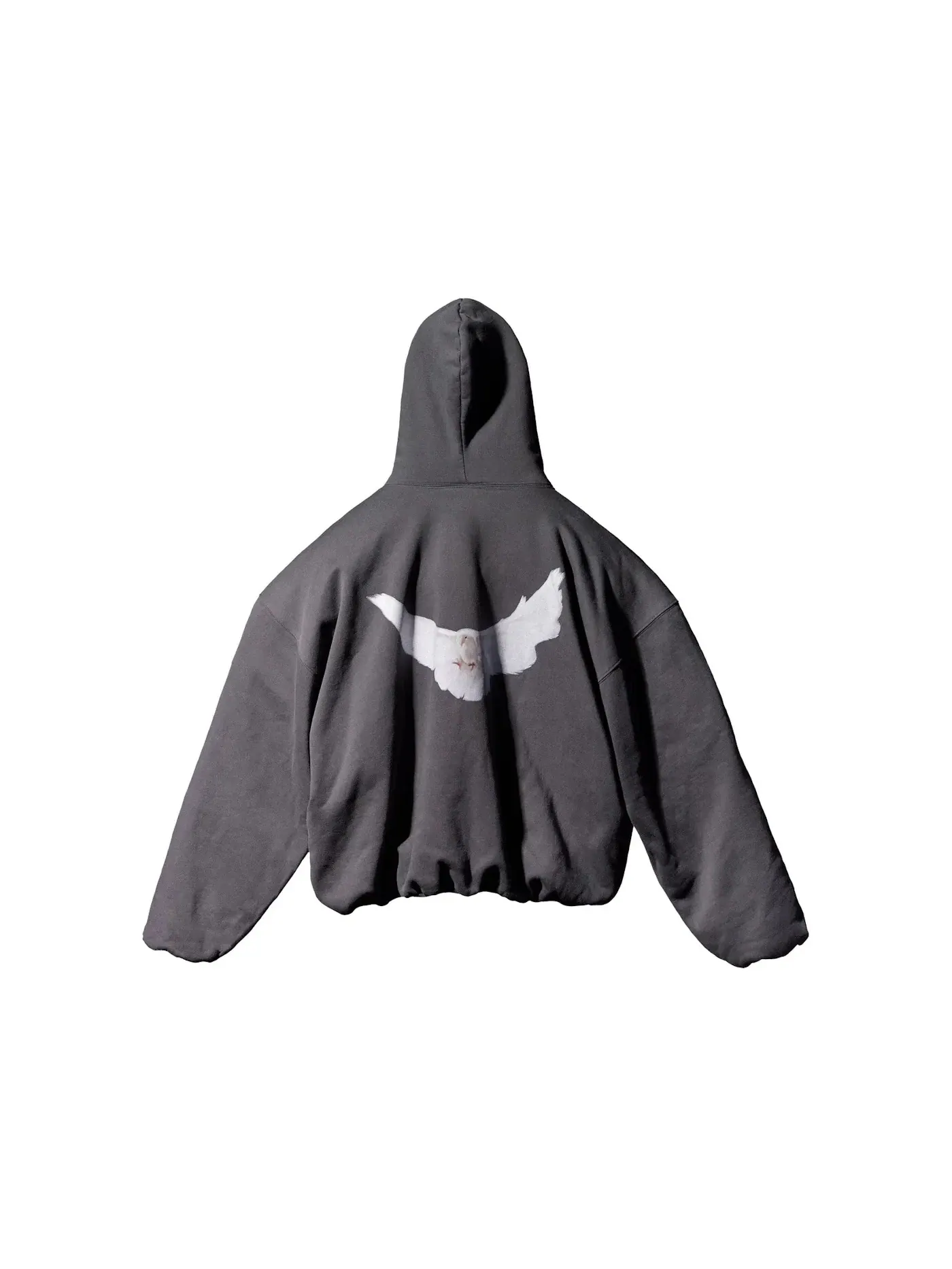 Мужской худи с принтом Dove Yeezy Gap Engineered by Balenciaga — изображение 2 из 2, черный