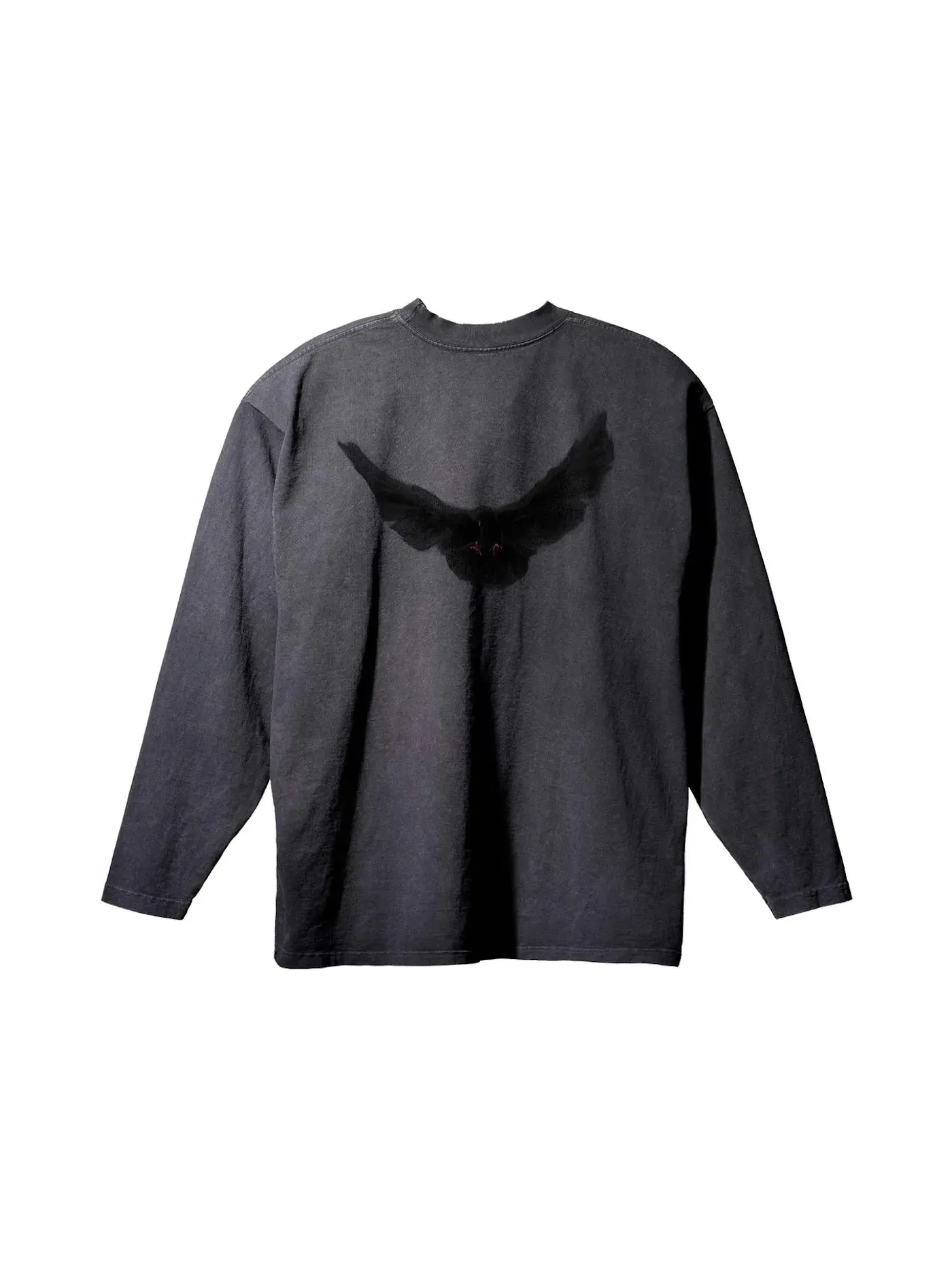 Мужская футболка с длинным рукавом Dove Yeezy — изображение 2 из 2, черный