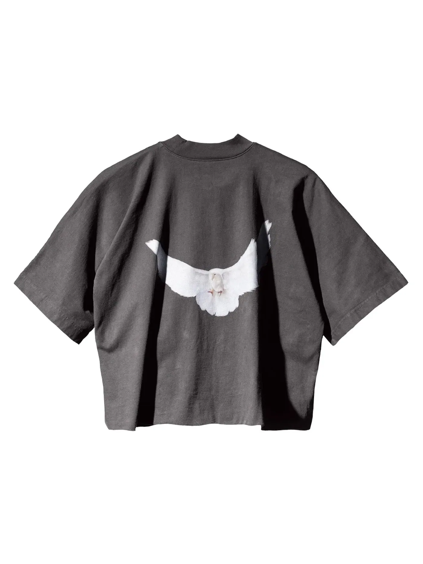 Унисекс футболка с принтом Yeezy Gap Dove No Seam Tee — изображение 2 из 2, серый