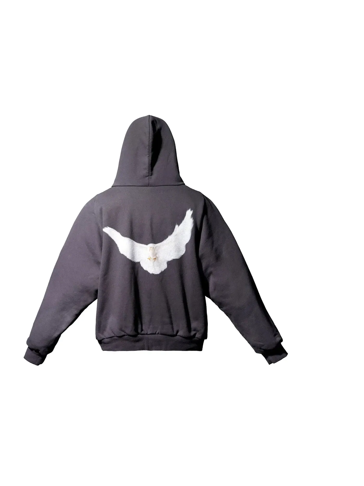 Мужской худи с принтом Dove Yeezy — изображение 2 из 2, черный