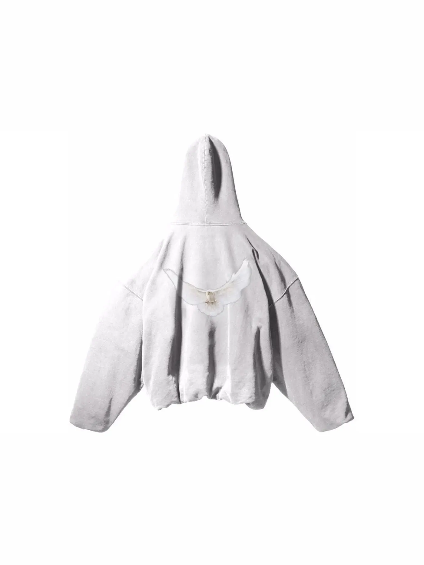 Мужской худи с принтом Dove Yeezy Gap Engineered by Balenciaga Hoodie Yeezy — изображение 2 из 2, белый