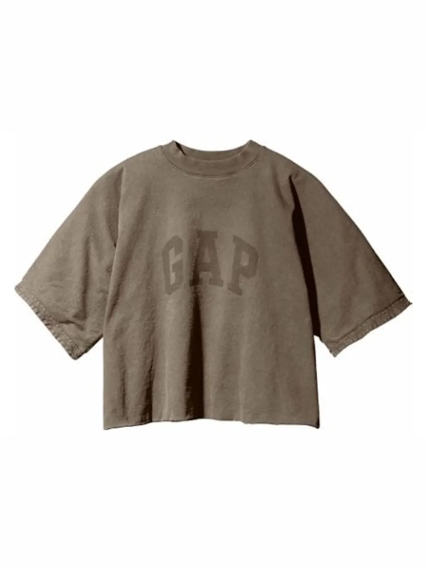 Мужская футболка без швов No Seam T-shirt Yeezy — изображение 1 из 2, бежевый