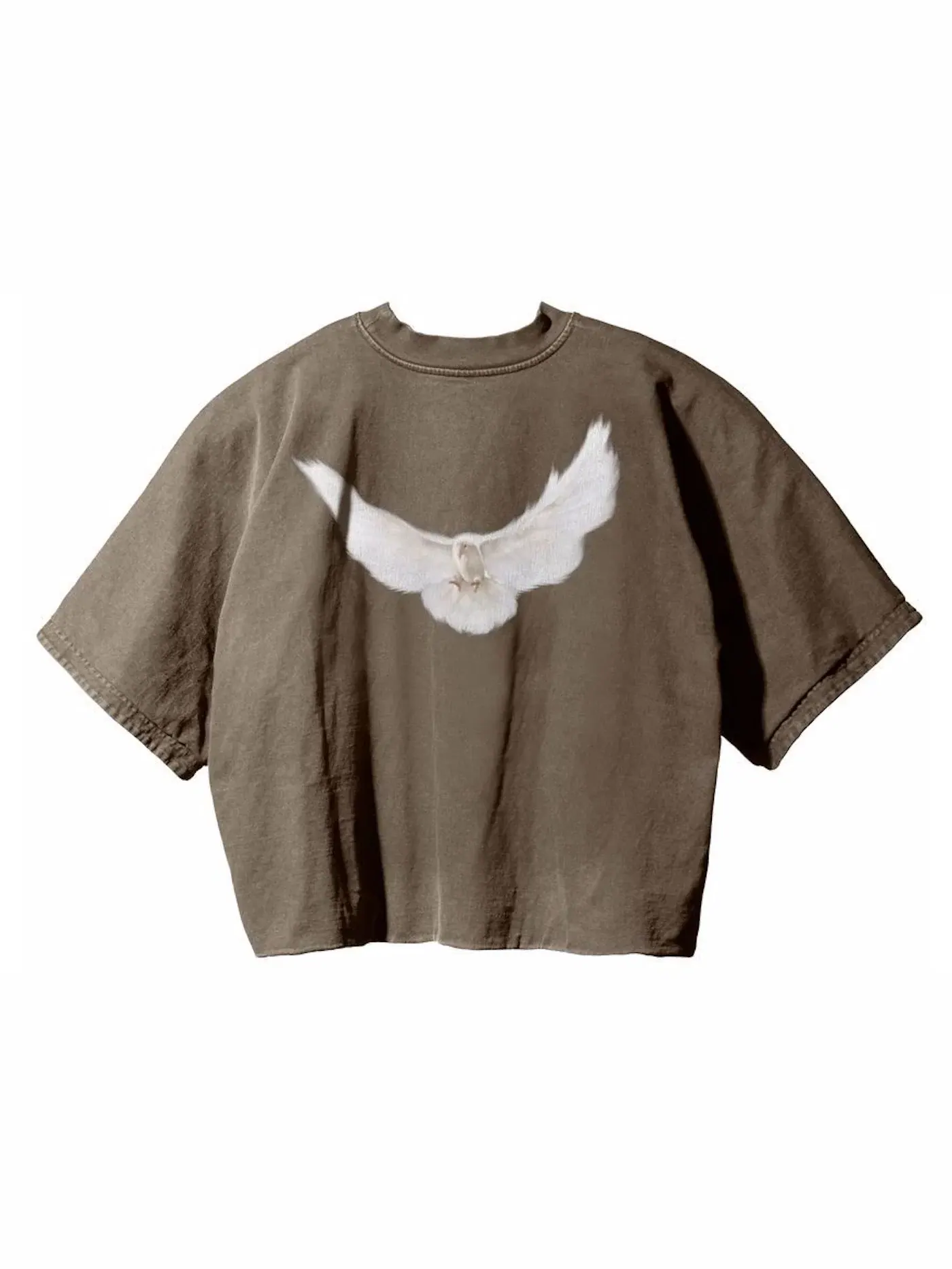 Мужская футболка без швов No Seam T-shirt Yeezy — изображение 2 из 2, бежевый