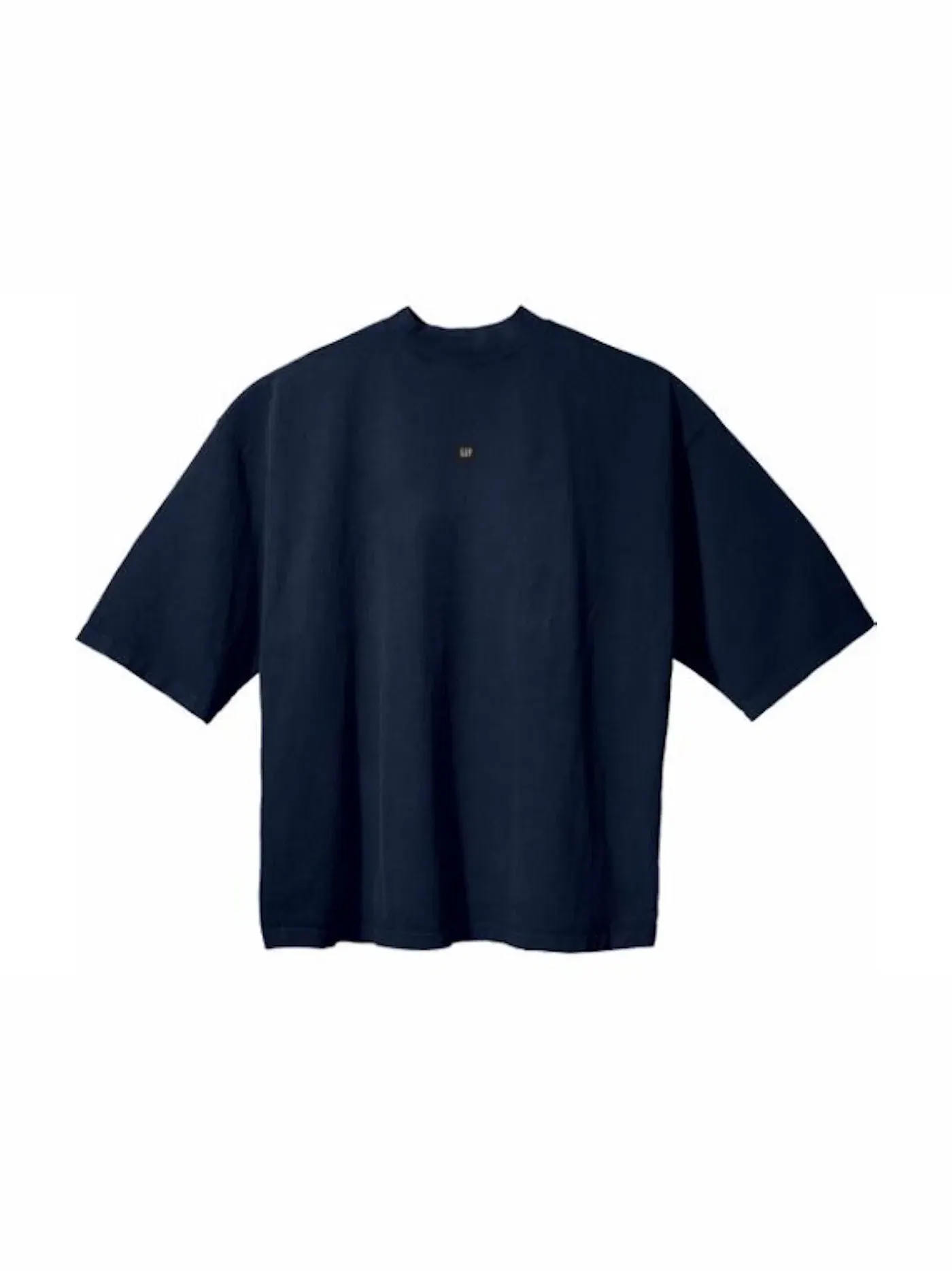 Мужская футболка с рукавом 3/4 с принтом Yeezy Gap Engineered by Balenciaga Logo — изображение 1 из 1, синий