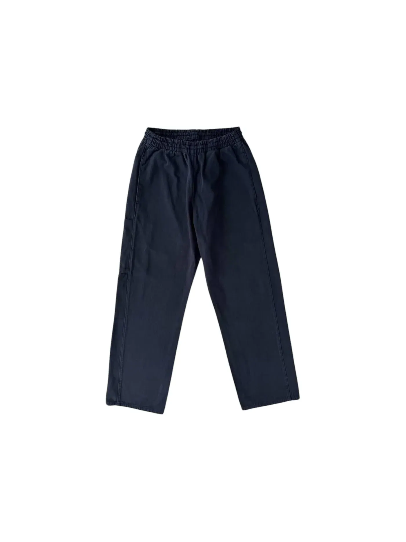 Мужские брюки из сатина Yeezy Gap LAA H12 — изображение 1 из 1, темно-синий