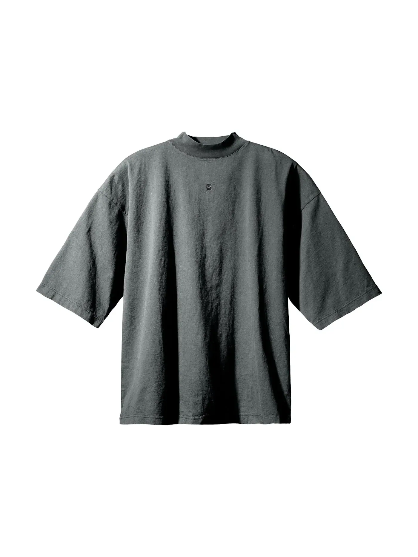 Мужская футболка с принтом Logo 3/4 Sleeve Tee Yeezy — изображение 1 из 2, темный зеленый