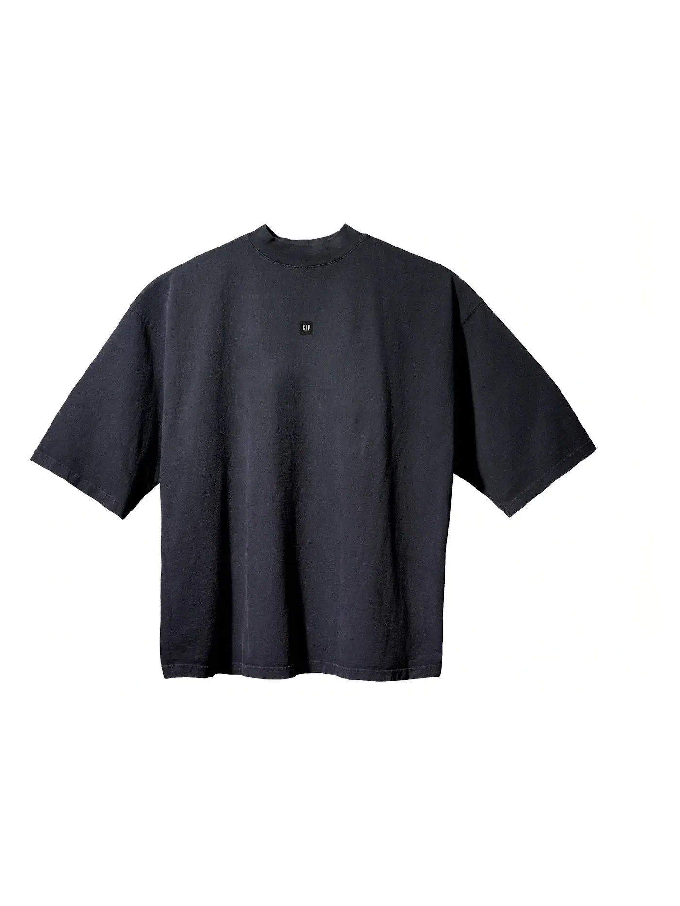 Мужская футболка с принтом Yeezy Gap Logo 3/4 Sleeve Tee — изображение 1 из 2, черный
