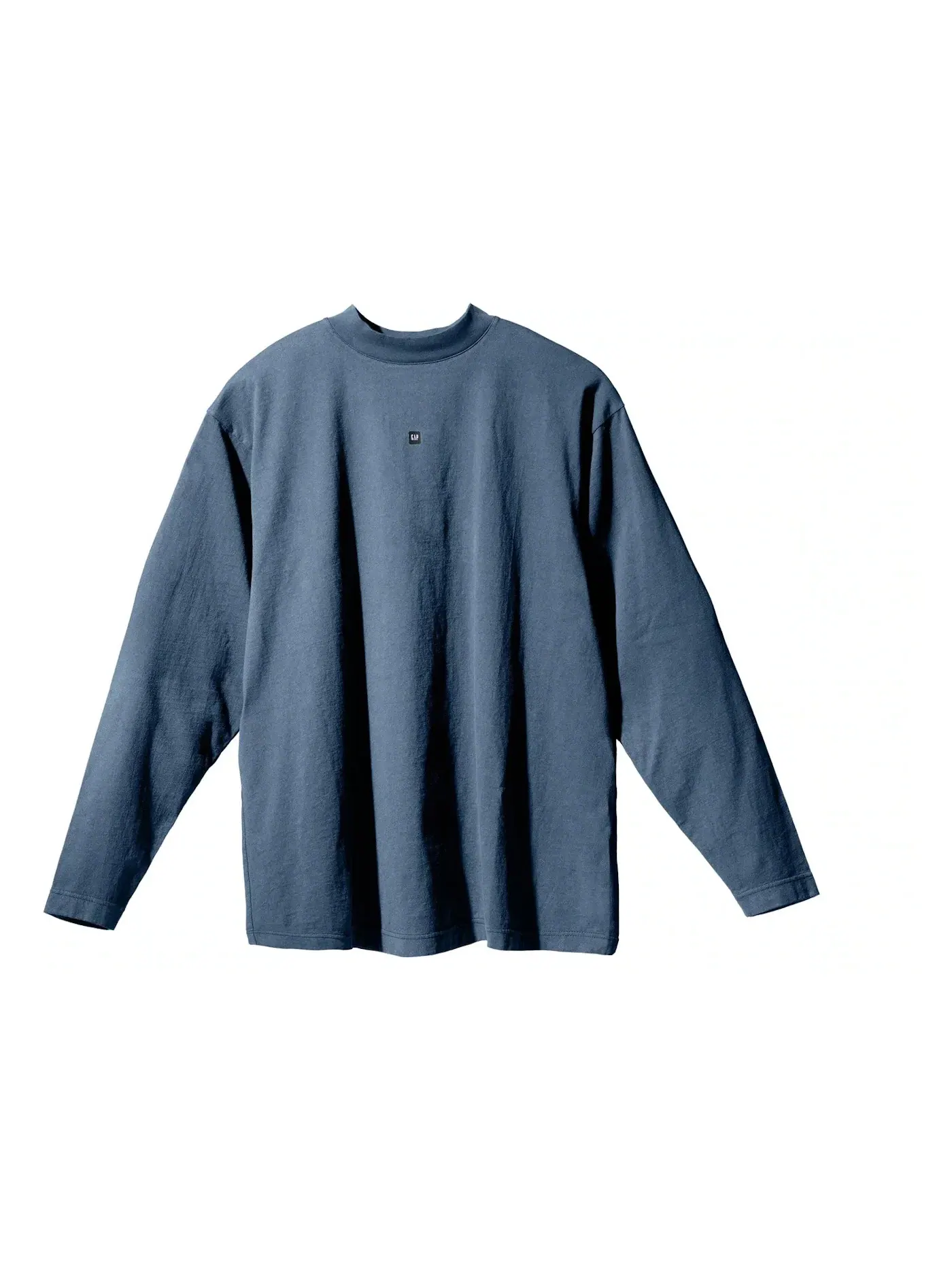 Мужская футболка с длинным рукавом Yeezy Gap Logo Longsleeve Tee Yeezy — изображение 1 из 2, синий