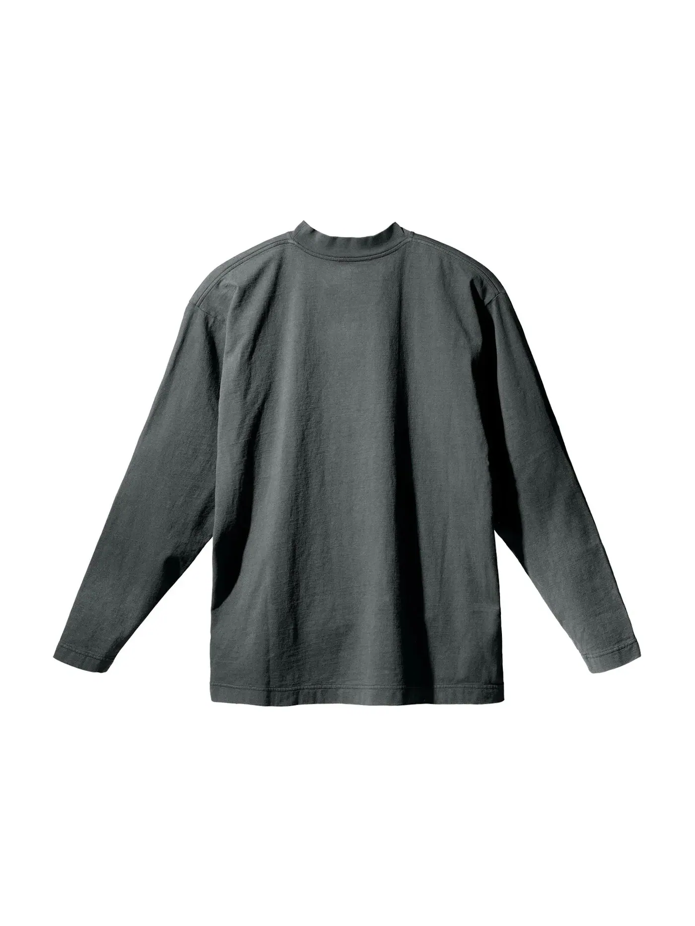 Мужская футболка с длинным рукавом Yeezy Gap Logo Longsleeve Tee — изображение 2 из 2, темный зеленый