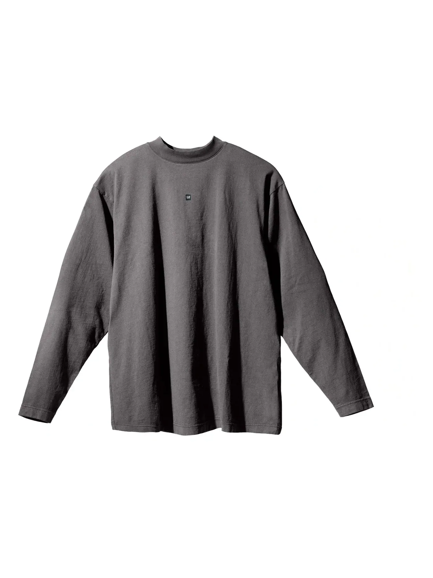 Мужская футболка с длинным рукавом Yeezy Gap Logo Longsleeve Tee — изображение 1 из 2, серый