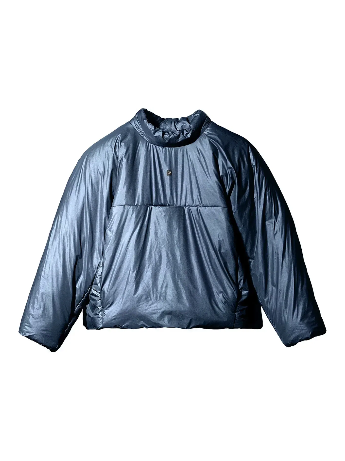 Мужской свитшот с высоким воротником Pullover Yeezy — изображение 1 из 1, синий