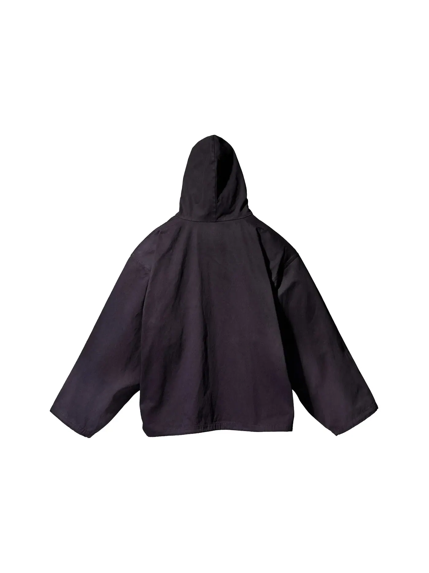 Мужская куртка-анорак с капюшоном Yeezy Gap Sateen Anorak — изображение 2 из 2, черный