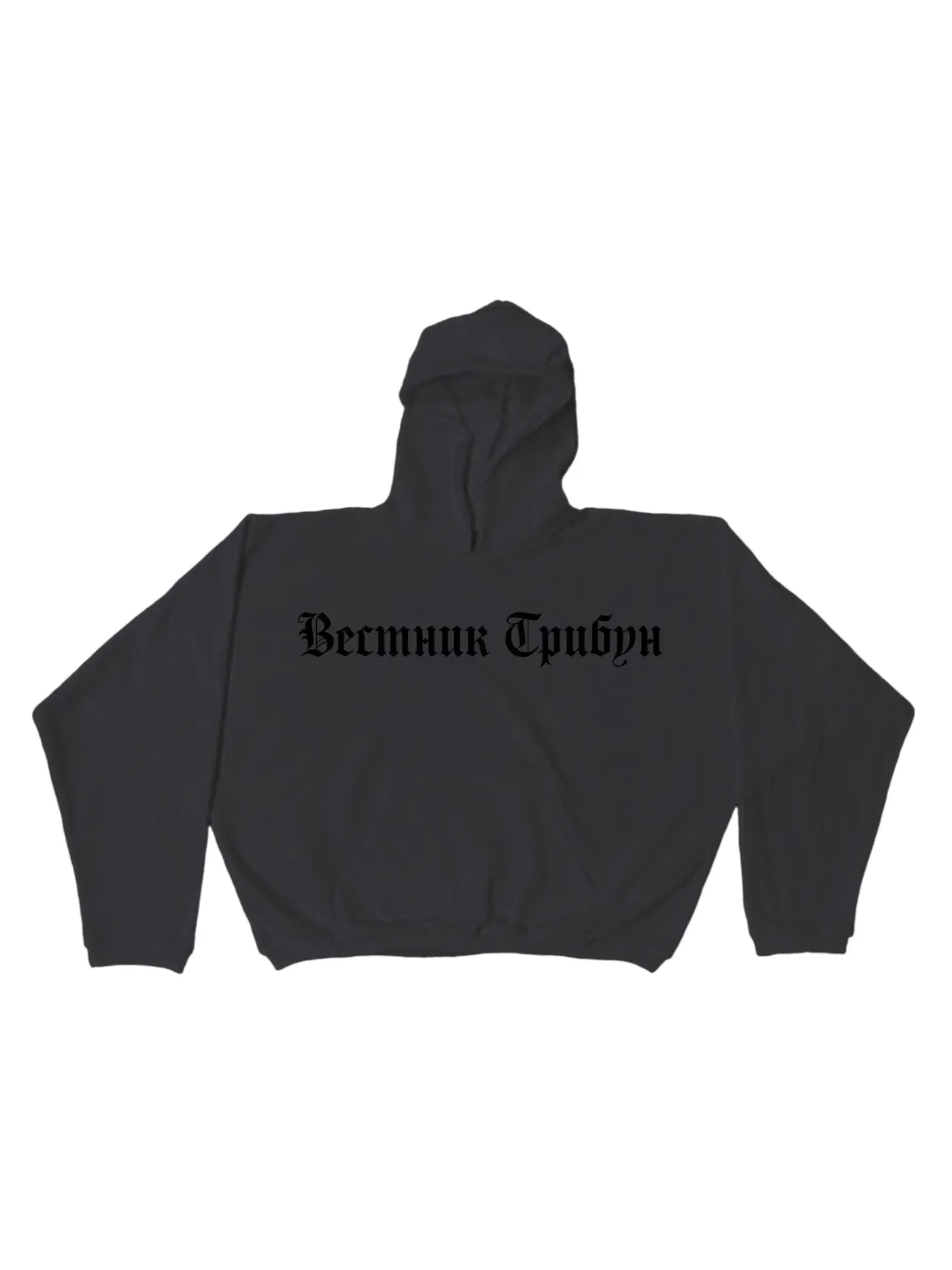 Худи мужское оверсайз Yeezy HD-01 Hoodie — изображение 1 из 1, черный