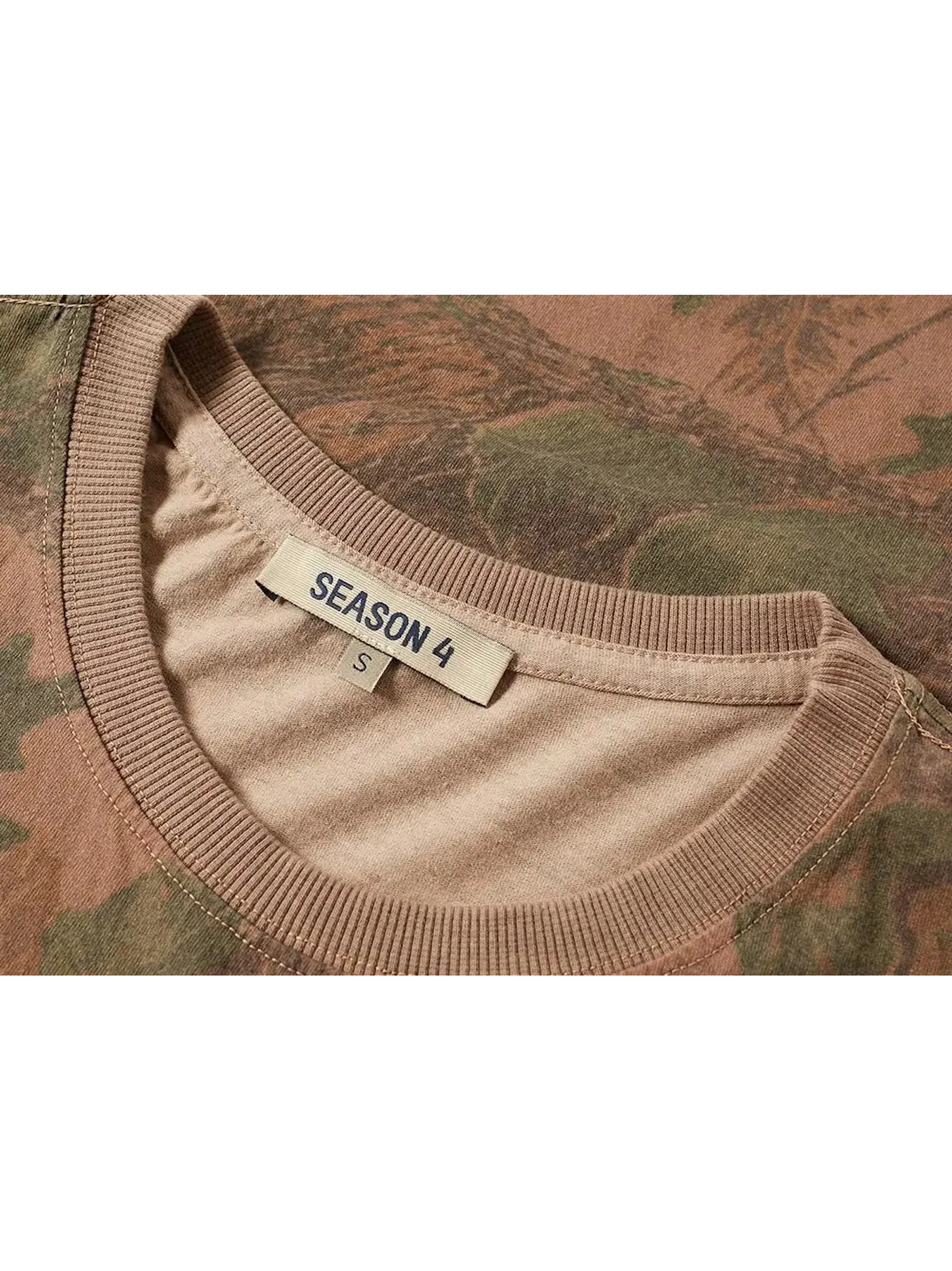 Мужская футболка с принтом Tee Yeezy — изображение 2 из 2, камуфляж