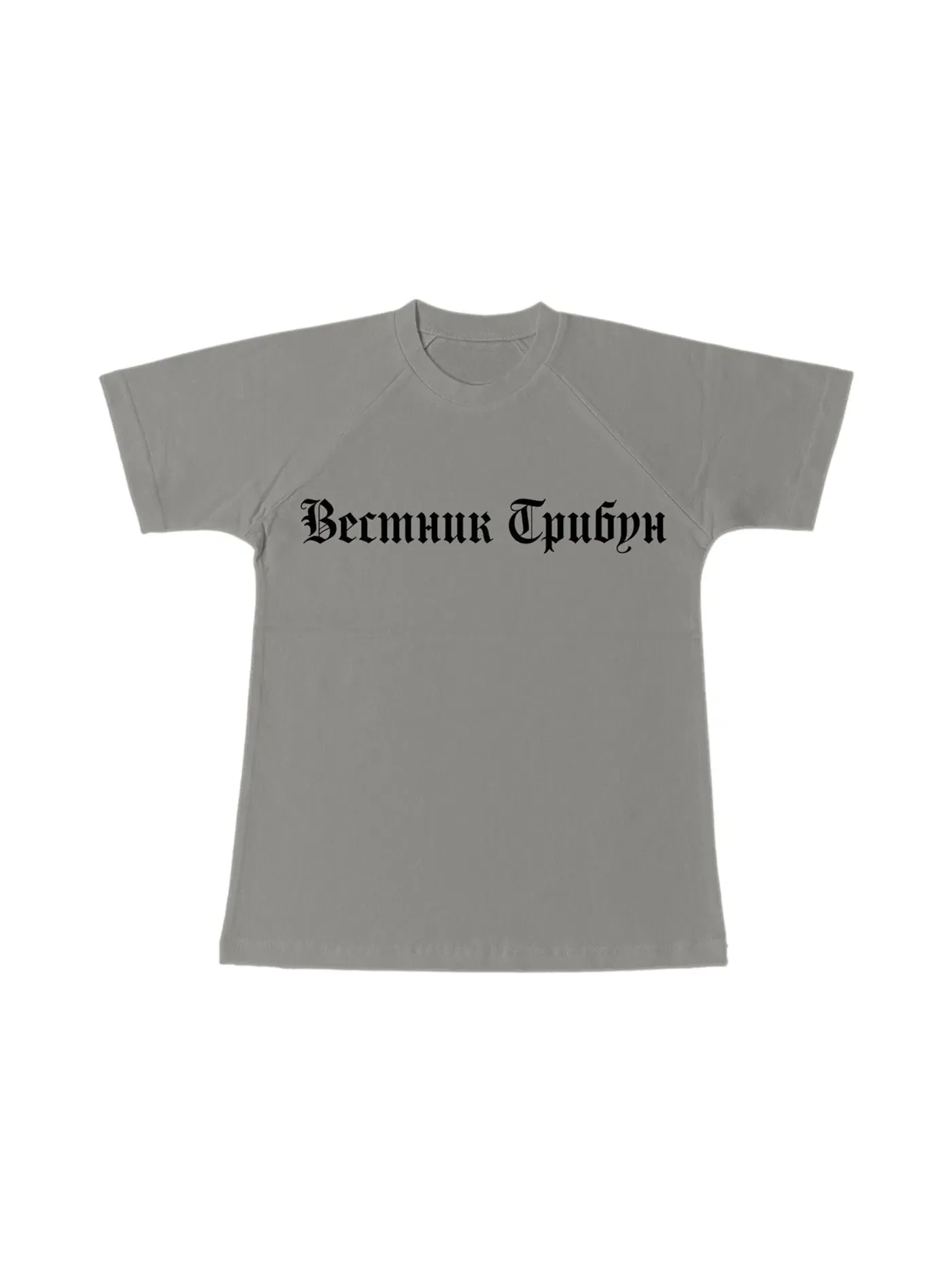 Детская футболка с принтом Yeezy T-shirt — изображение 1 из 1, серый